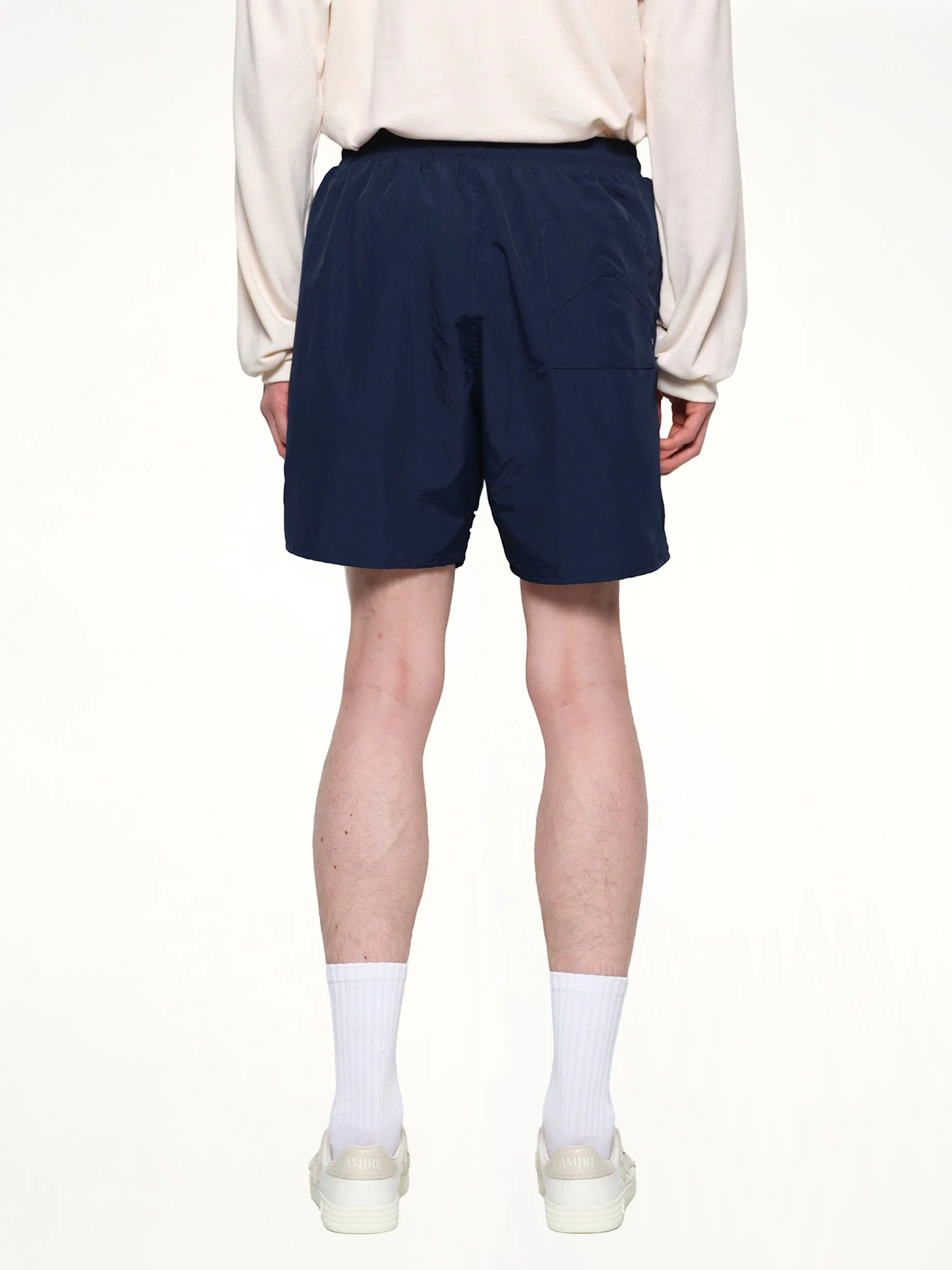 Rhude Logo Shorts in Navy sold by MARAIS product image thumbnail 5