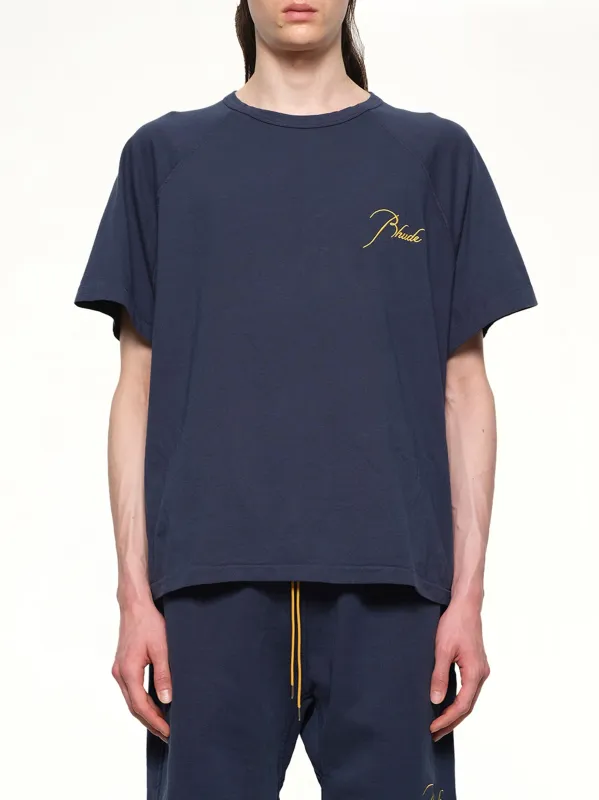 Classique Raglan T-Shirt in Navy sold by MARAIS