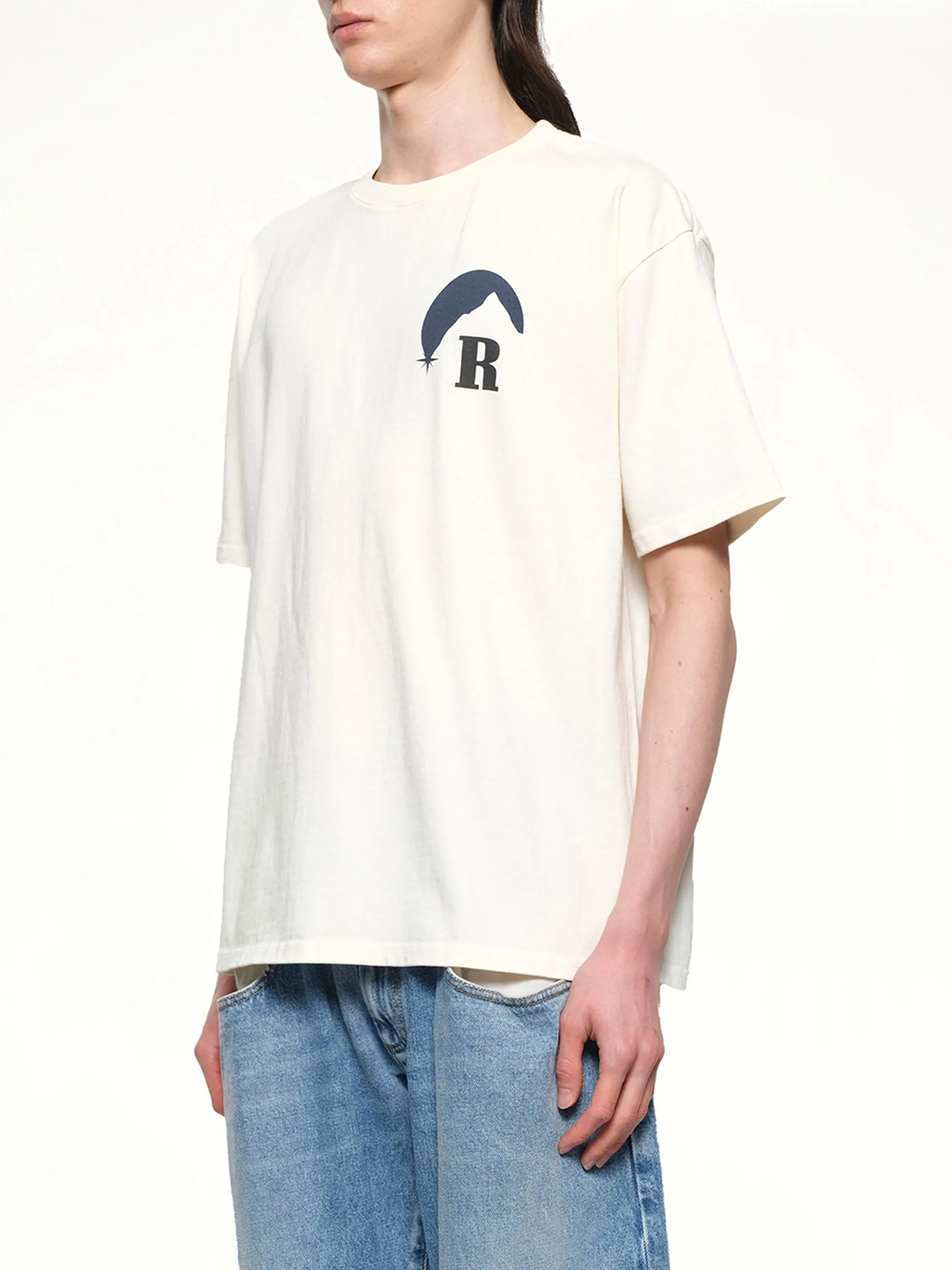 Rhude Moonlight T-Shirt in Vintage White sold by MARAIS product image thumbnail 3