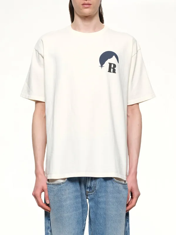 Rhude Moonlight T-Shirt in Vintage White sold by MARAIS