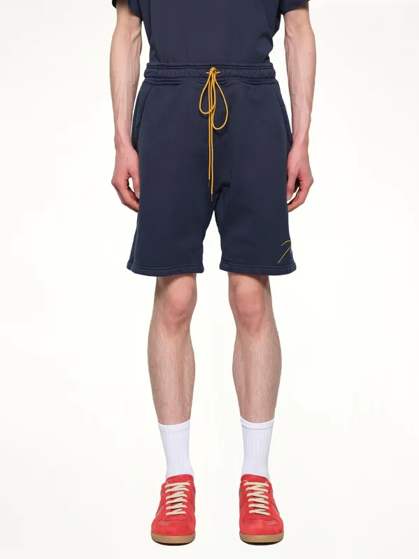 Classique Sweatshort in Navy sold by MARAIS