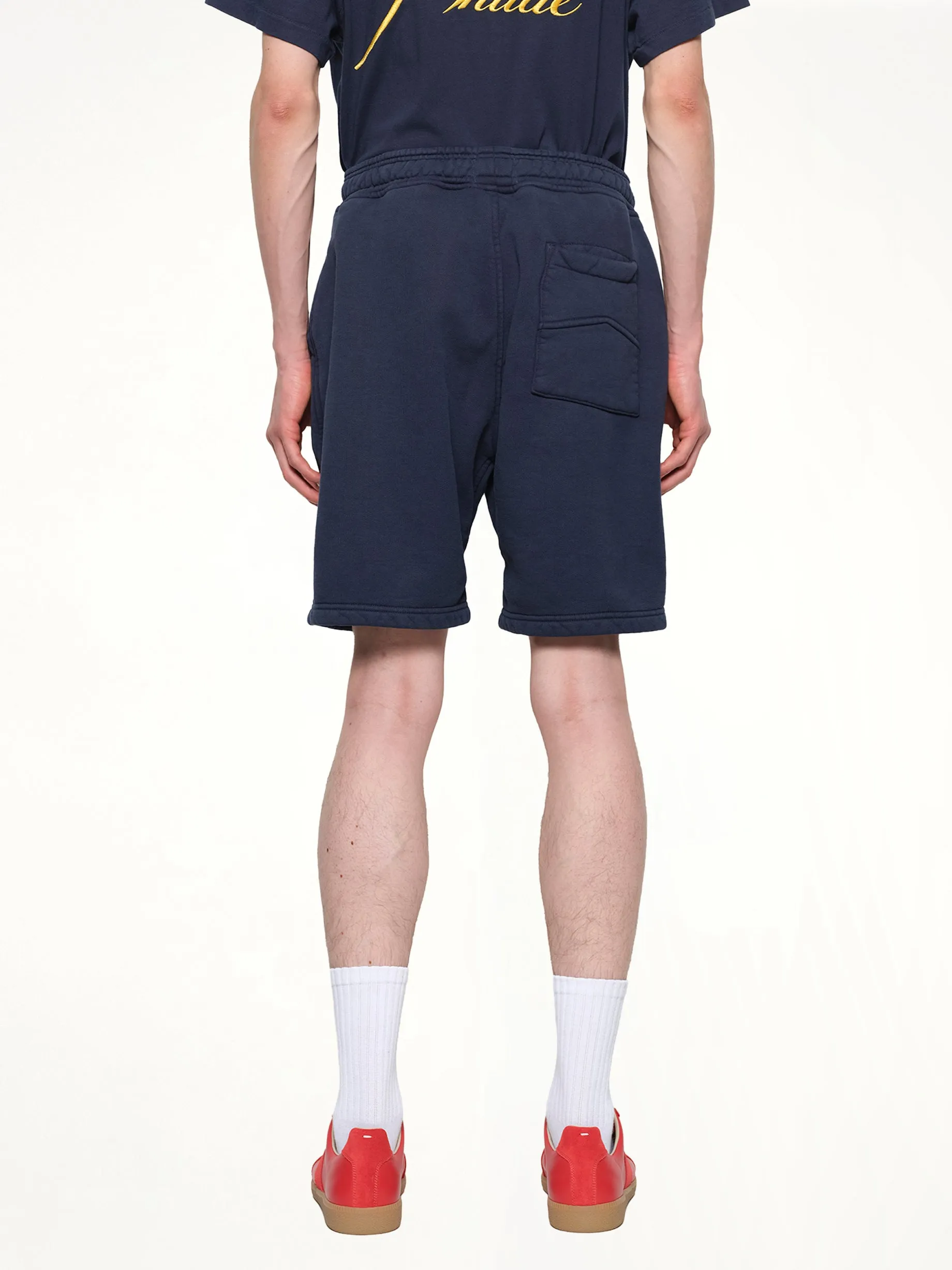 Classique Sweatshort in Navy sold by MARAIS product image thumbnail 5