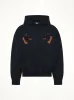 London Hound Hoodie in Vintage Black sold by MARAIS