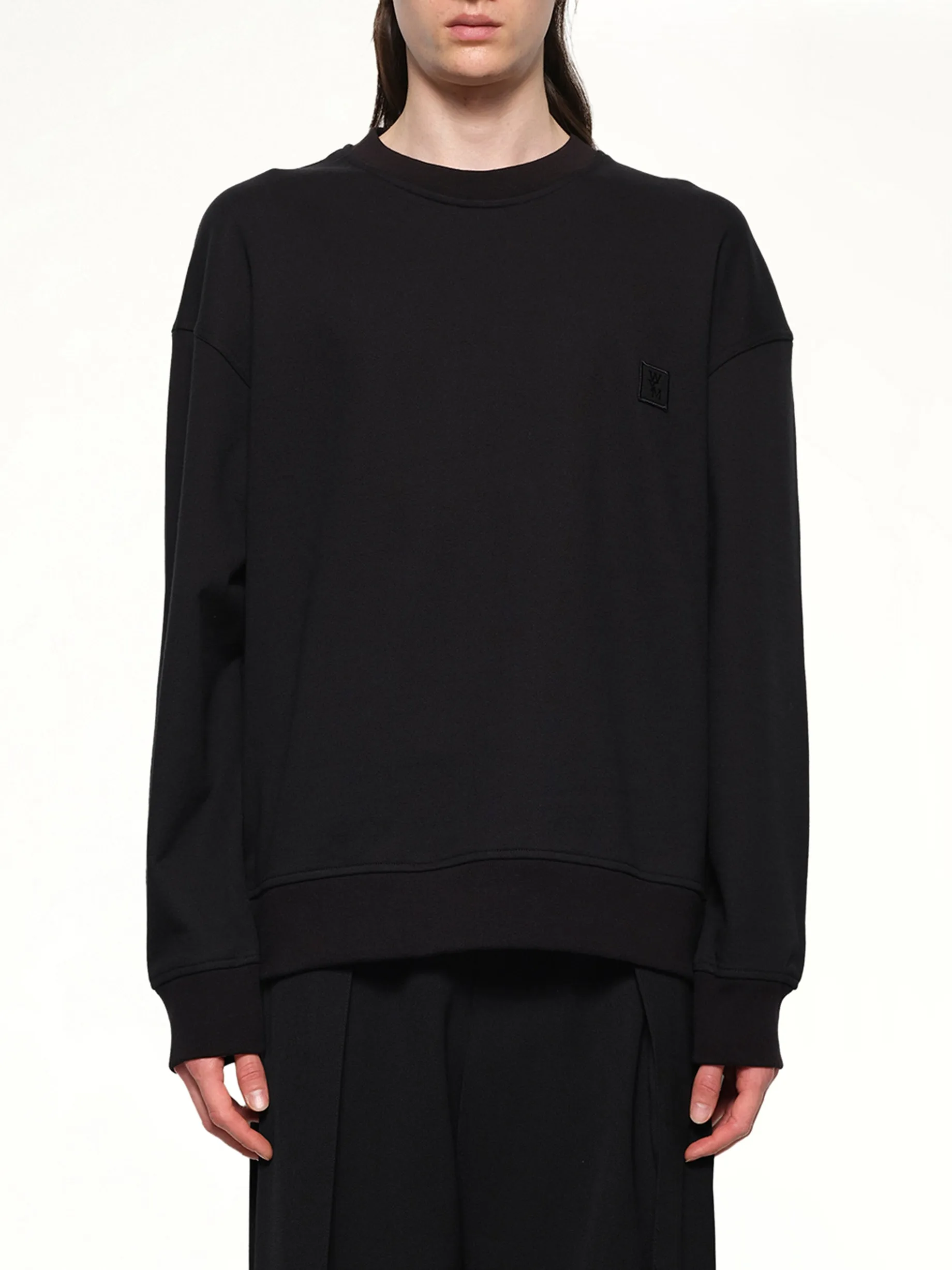City Graphic Sweatshirt in Black sold by MARAIS