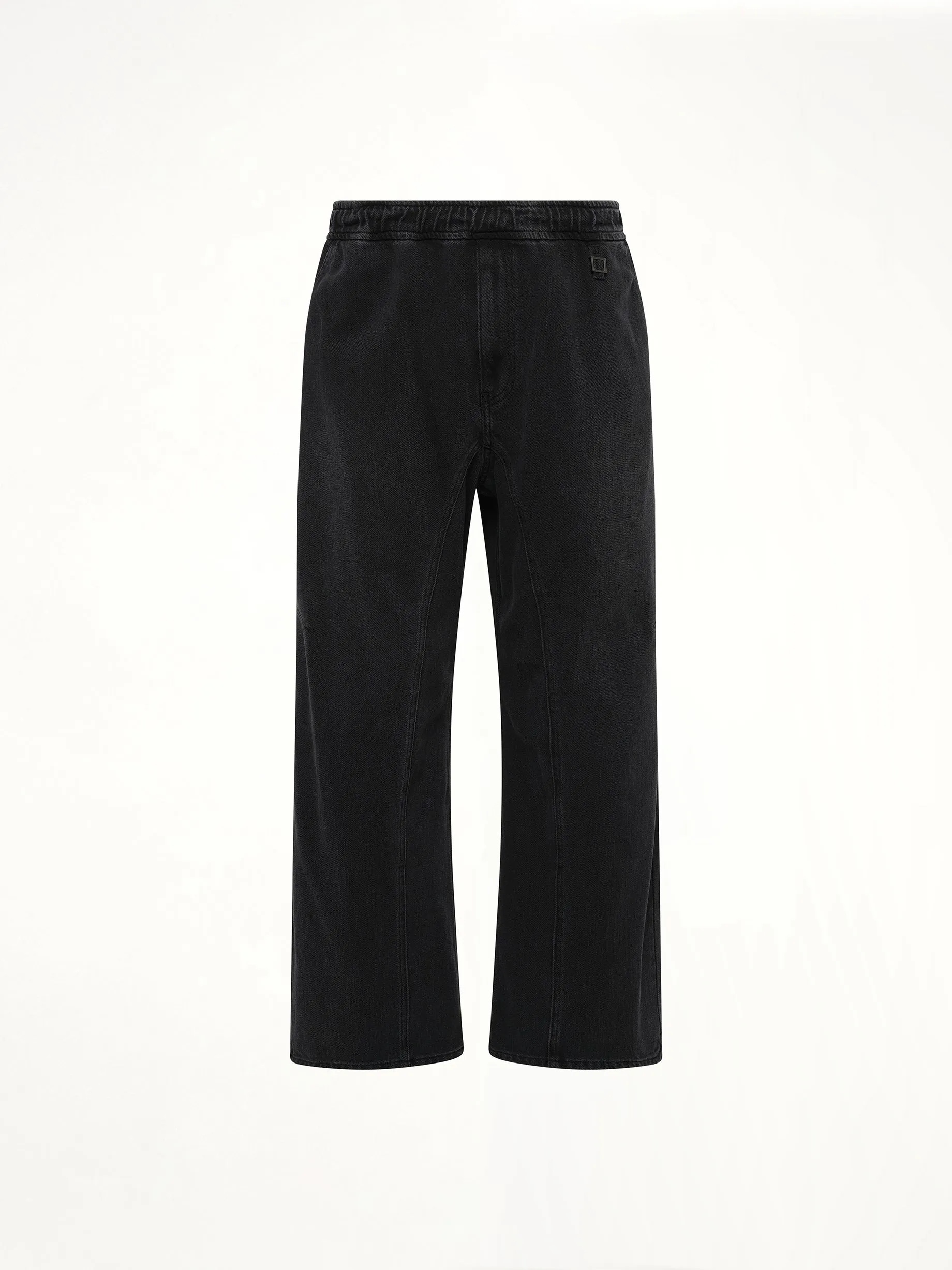 Denim Sweatpants in Black sold by MARAIS product image thumbnail 2