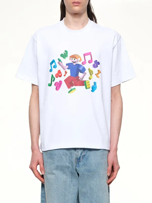 3D T-Shirt in White sold by MARAIS