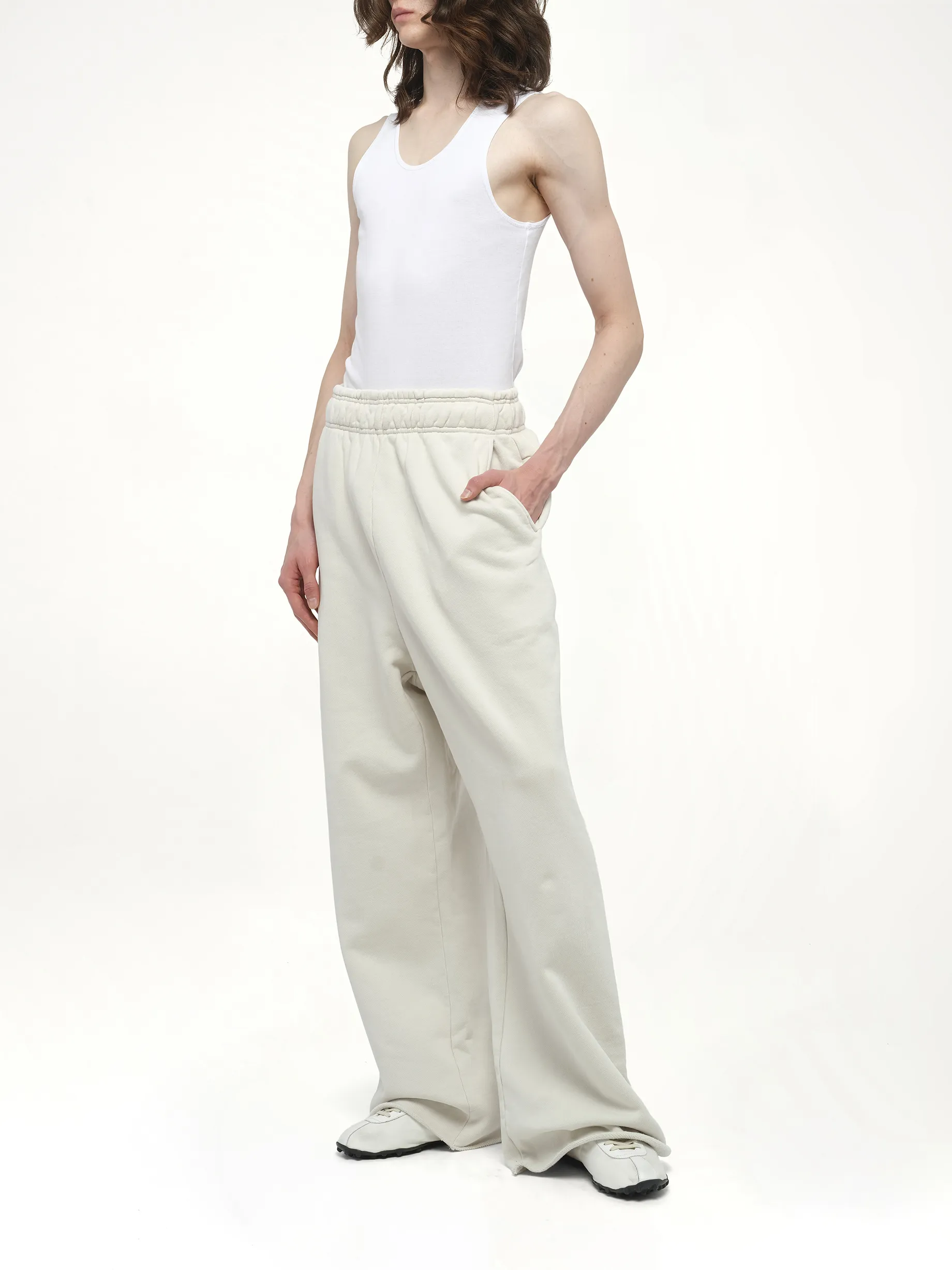 Full Sweatpants in Rice sold by MARAIS product image thumbnail 4
