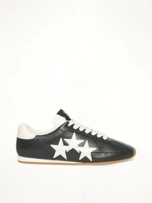 Pacific Slim Sneaker in Black sold by MARAIS