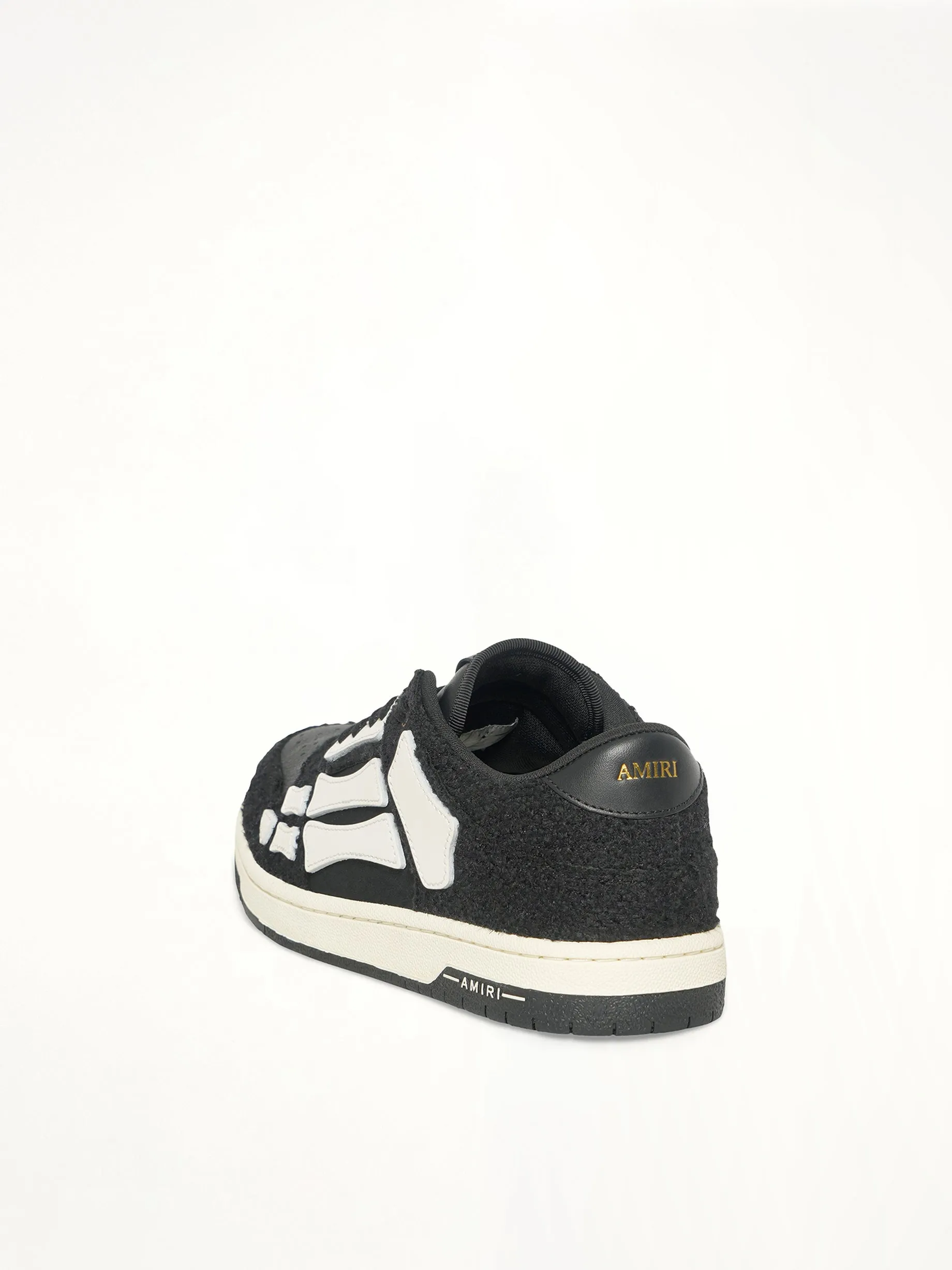Boucle Skeleton Low Top Sneaker in Black sold by MARAIS product image thumbnail 3