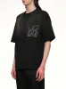 MA Outline Oversize T-Shirt in Black sold by MARAIS