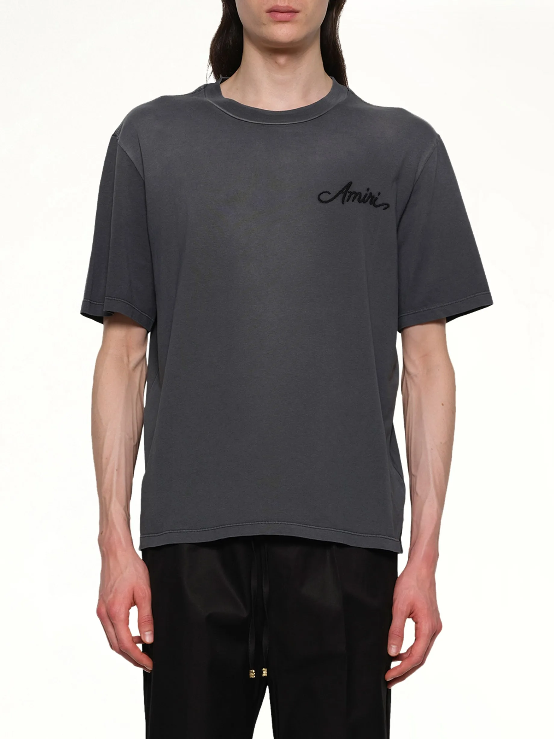 Bleach Bandana Patch T-Shirt in Black sold by MARAIS