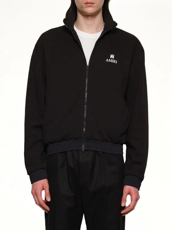 Lounge Track Jacket in Black sold by MARAIS