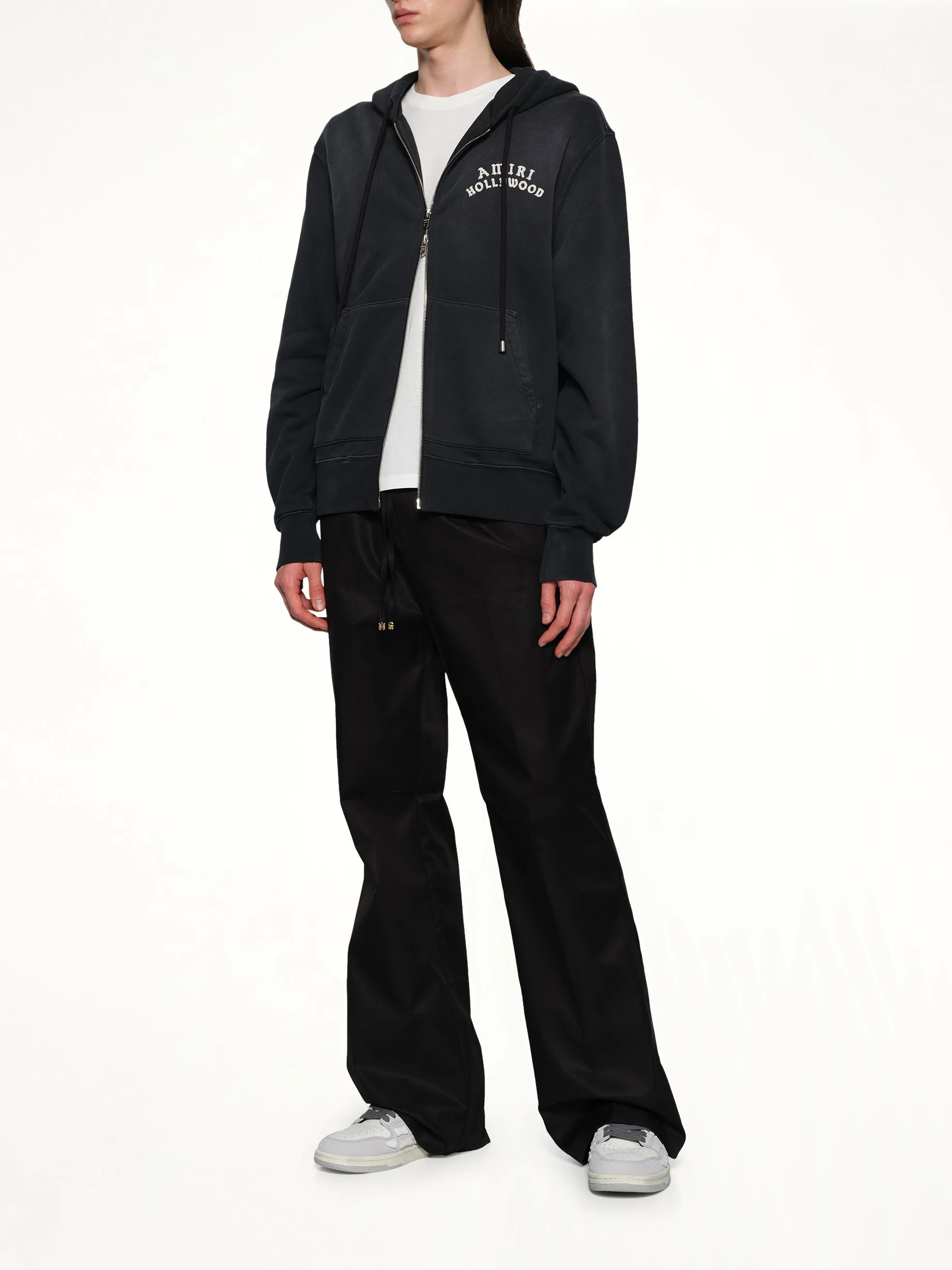 Amiri Hollywood Zip Hoodie in Black sold by MARAIS product image thumbnail 4
