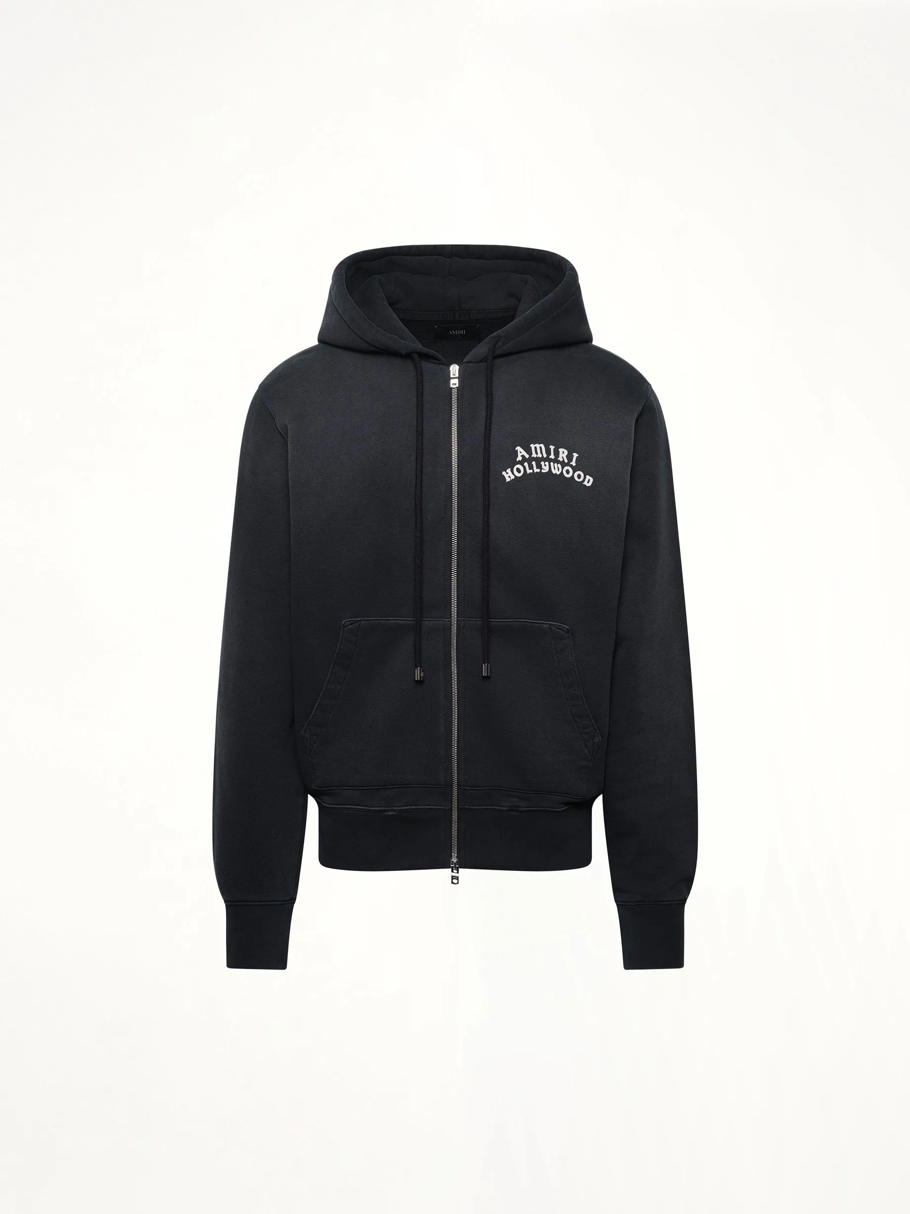 Amiri Hollywood Zip Hoodie in Black sold by MARAIS product image thumbnail 2