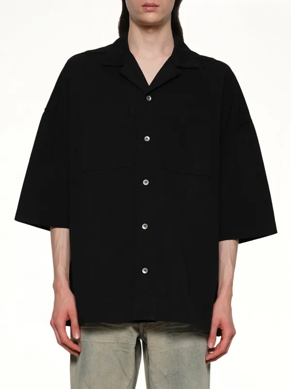 Magnum Tommy Shirt in Black made by Rick Owens