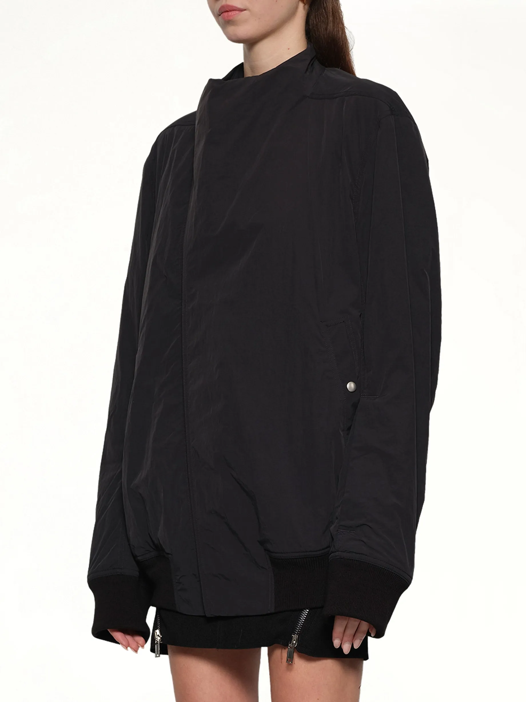 Hollywood Flight Jacket in Black sold by MARAIS product image thumbnail 3