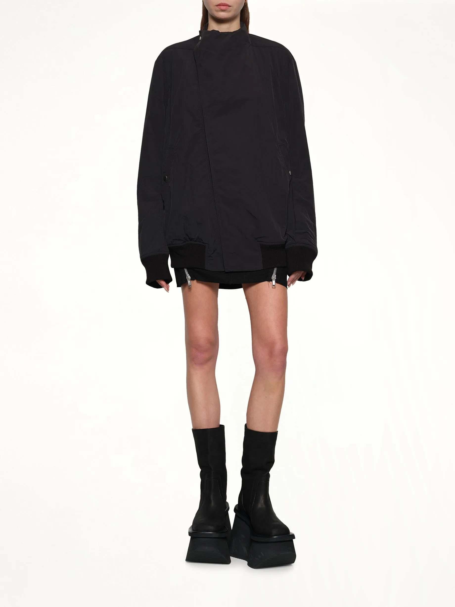 Hollywood Flight Jacket in Black sold by MARAIS product image thumbnail 4