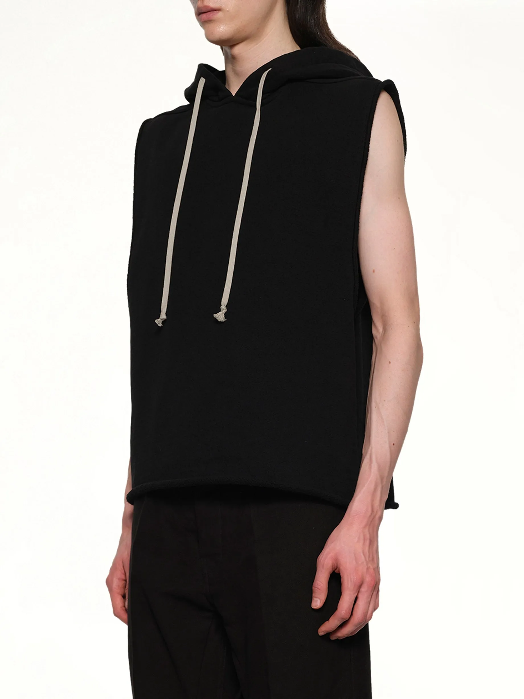 Knit Hooded Tunic in Black sold by MARAIS product image thumbnail 3