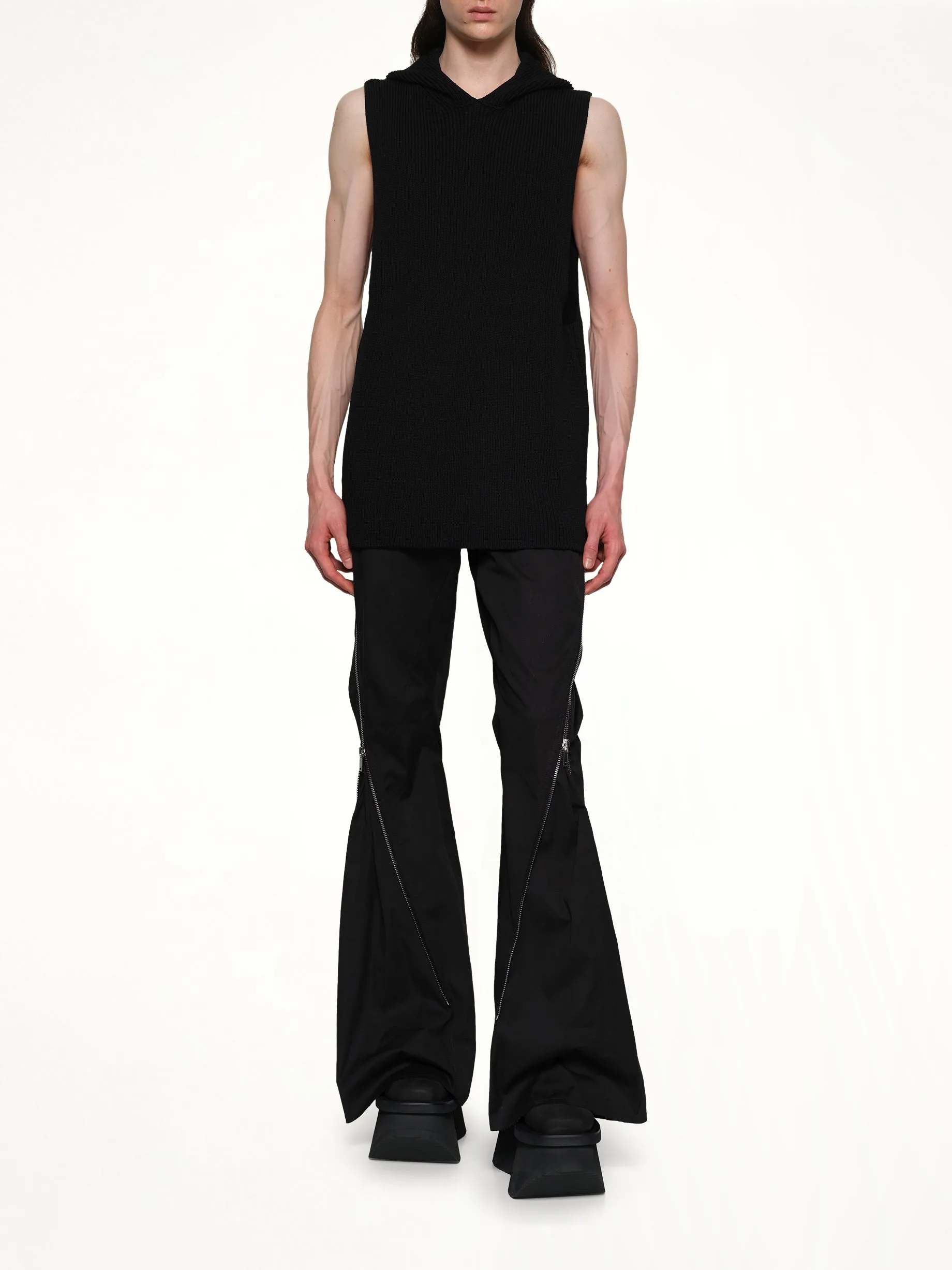 Hooded Tank in Black sold by MARAIS product image thumbnail 4