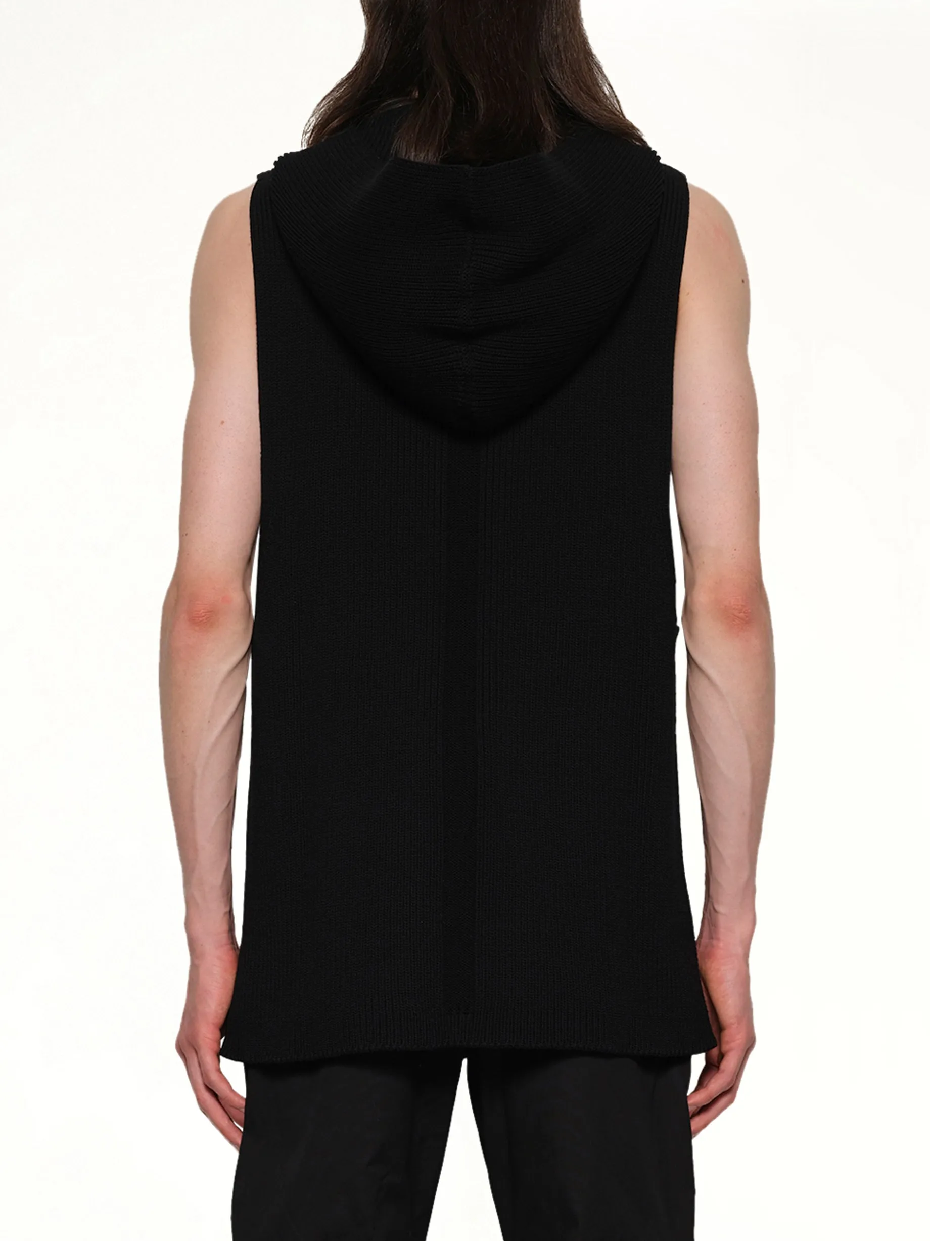 Hooded Tank in Black sold by MARAIS product image thumbnail 5