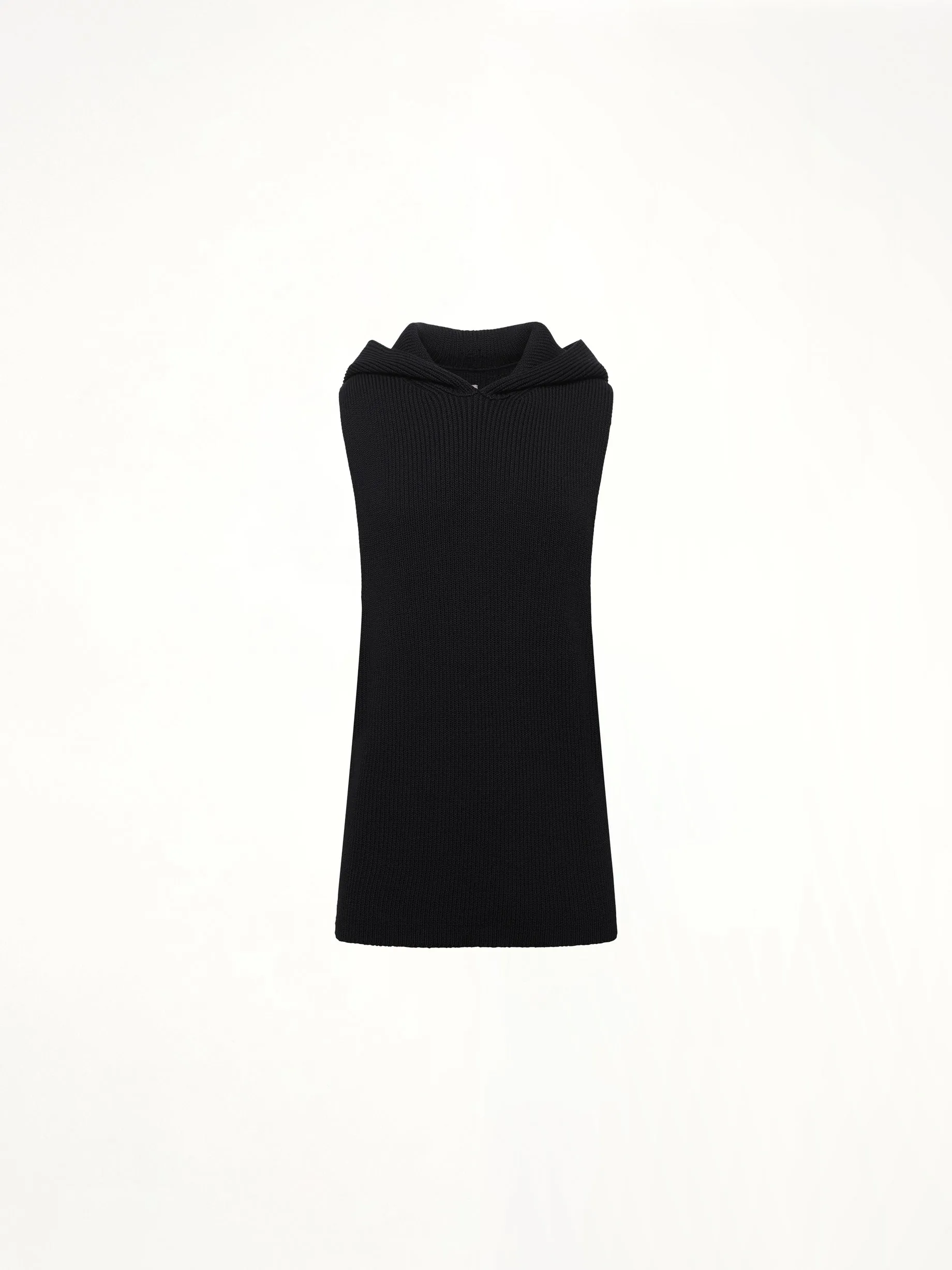 Hooded Tank in Black sold by MARAIS product image thumbnail 2