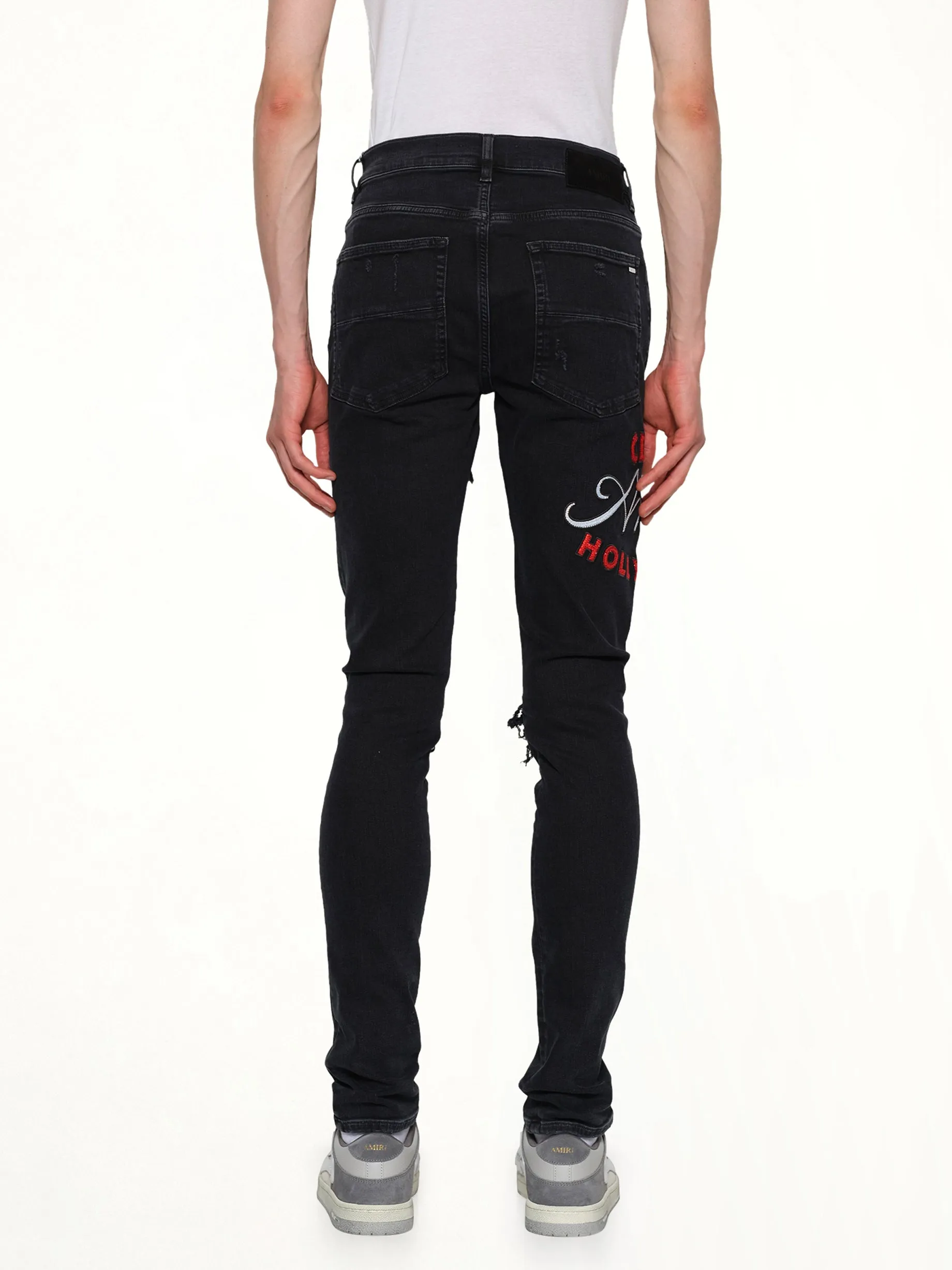 Club Amiri MX1 Jean in Dust Black sold by MARAIS product image thumbnail 5