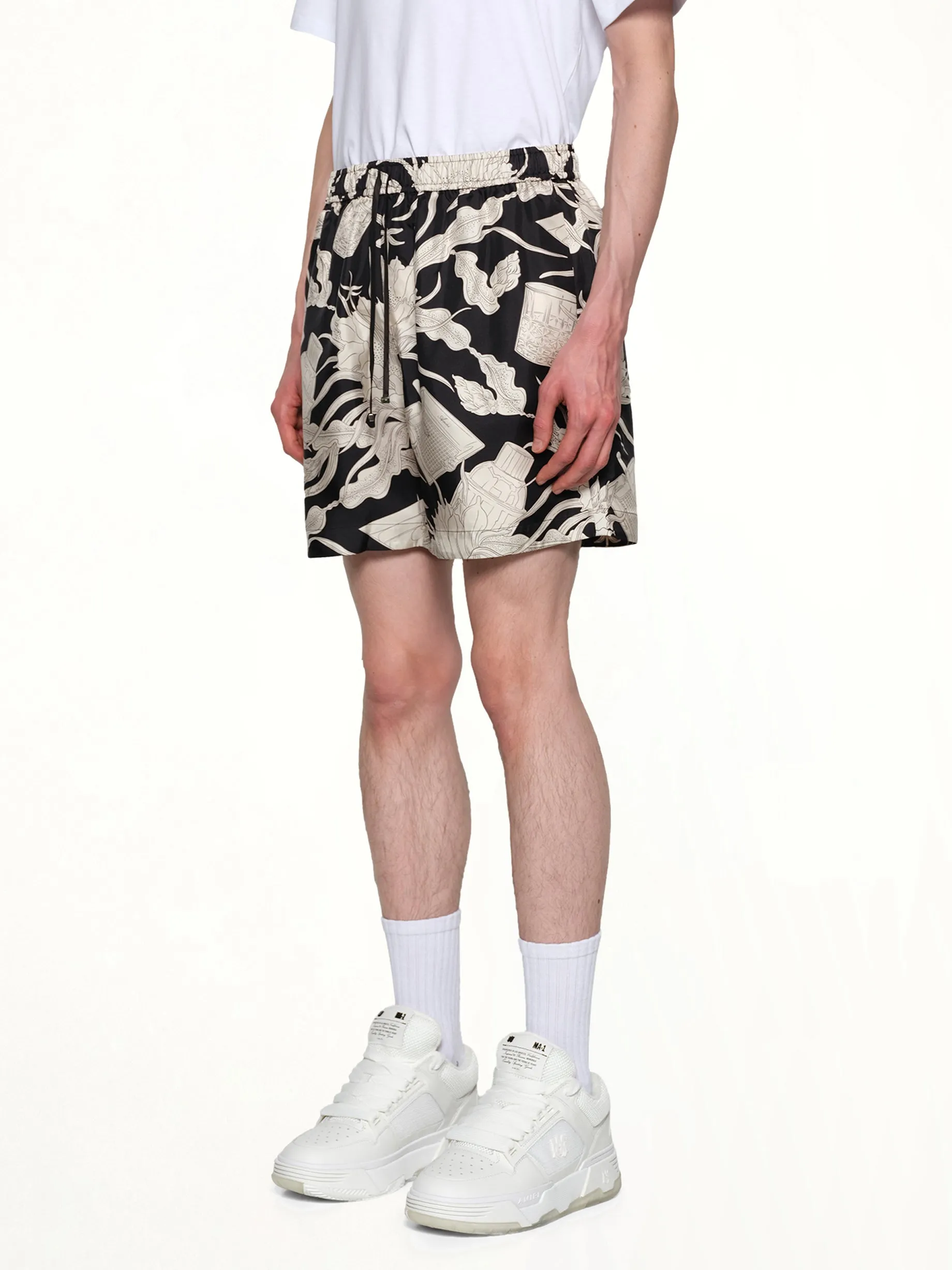 Floral Short in Black sold by MARAIS product image thumbnail 3