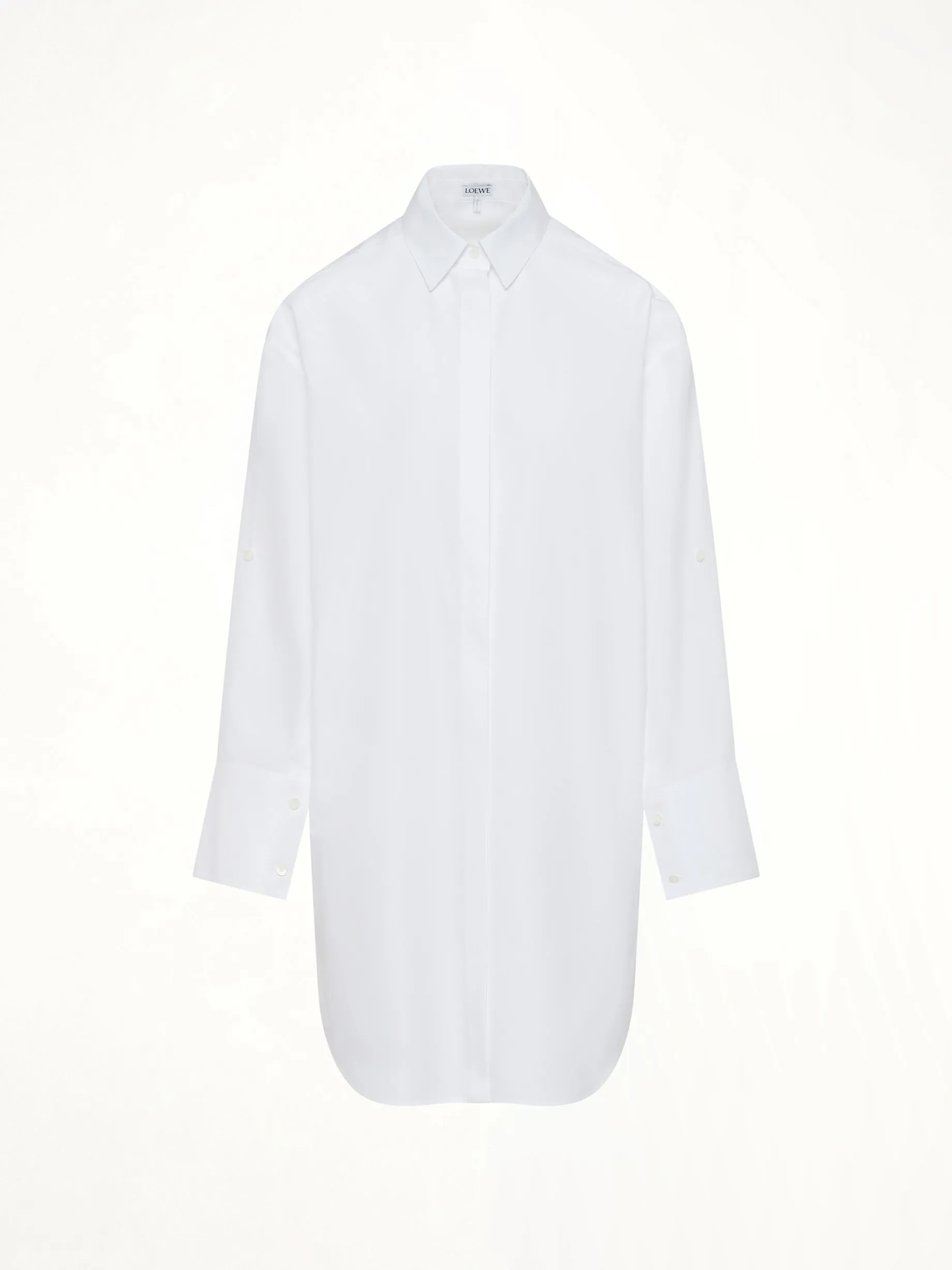 Shirt Dress in White sold by MARAIS product image thumbnail 2