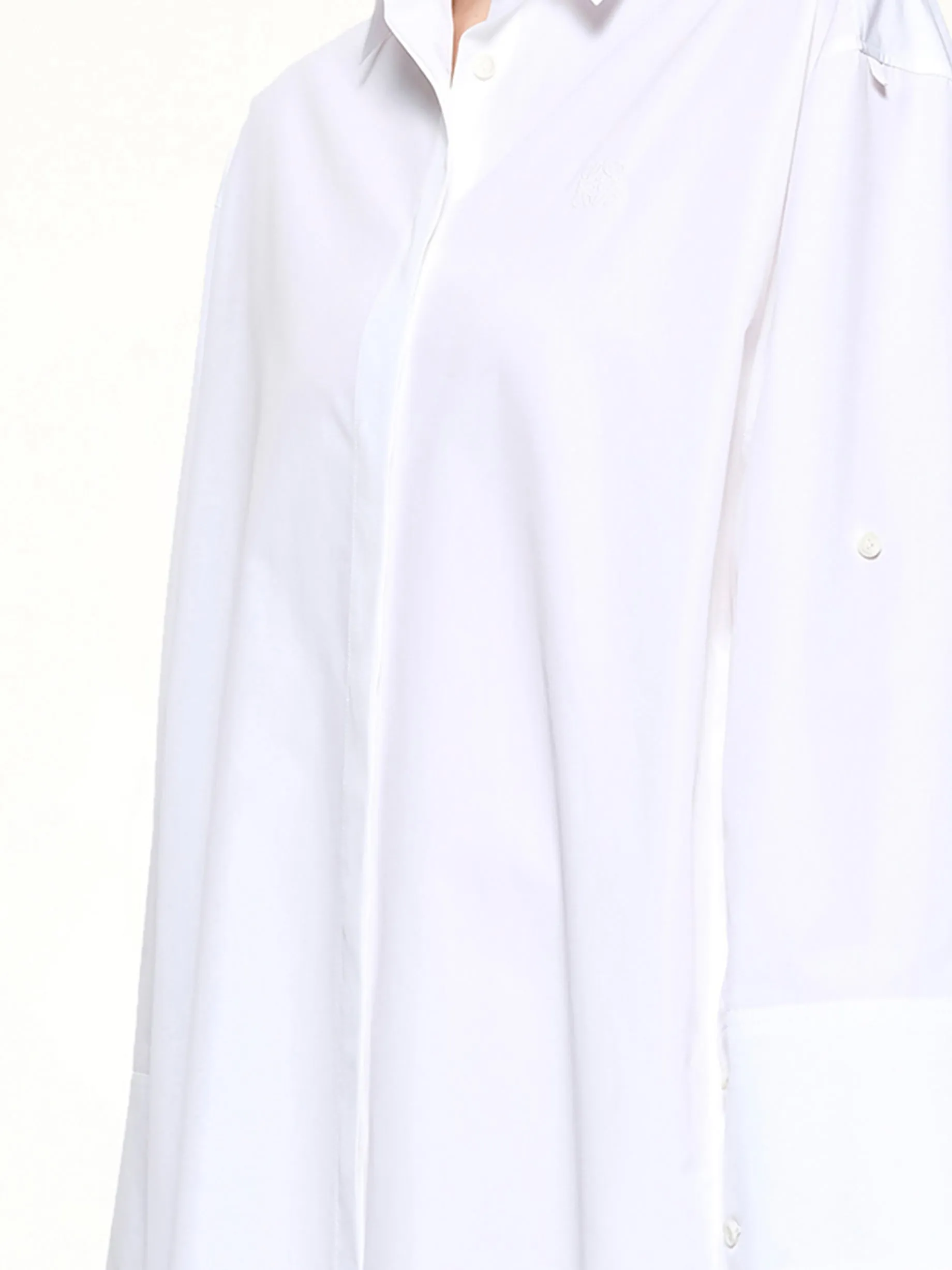Shirt Dress in White sold by MARAIS product image thumbnail 5