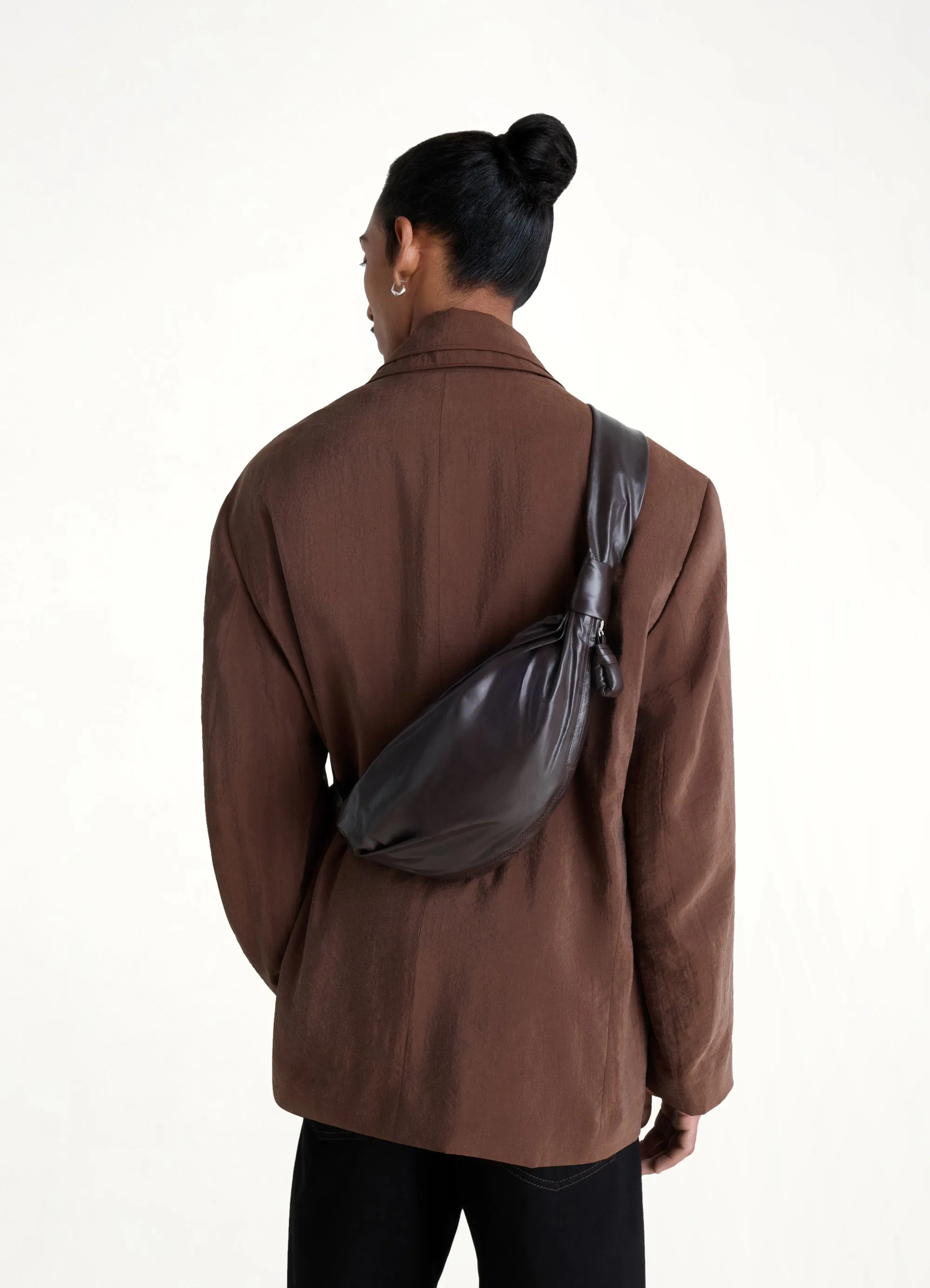 Small Soft Croissant in Dark Chocolate sold by MARAIS product image thumbnail 5