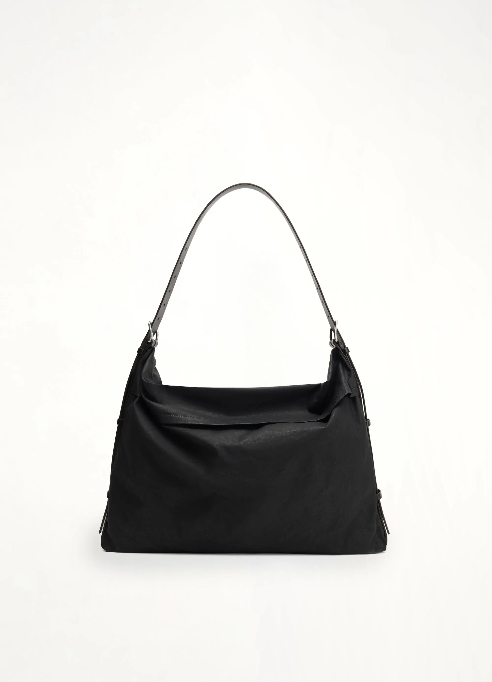 Trench Pocket Medium Bag in Onyx sold by MARAIS