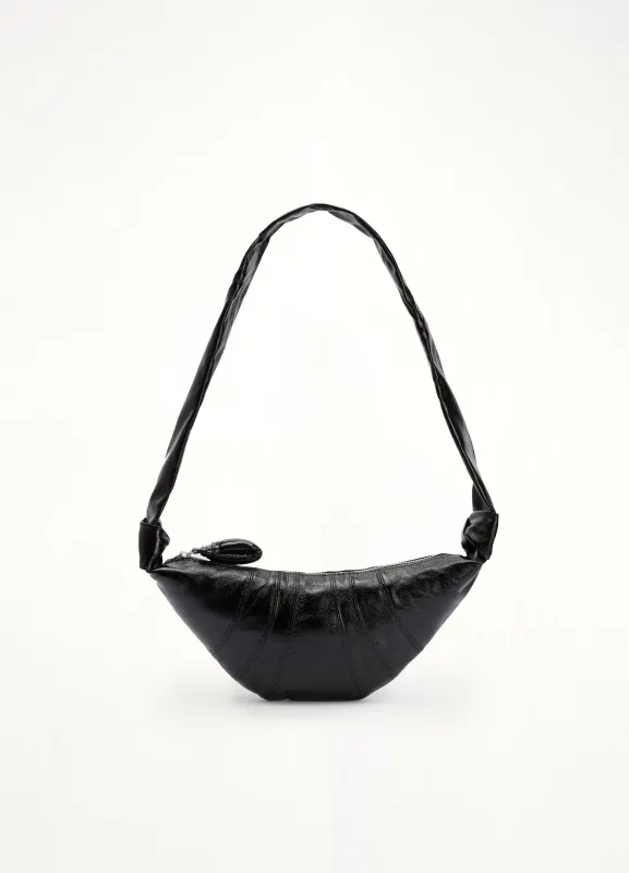Small Croissant Bag in Black sold by MARAIS