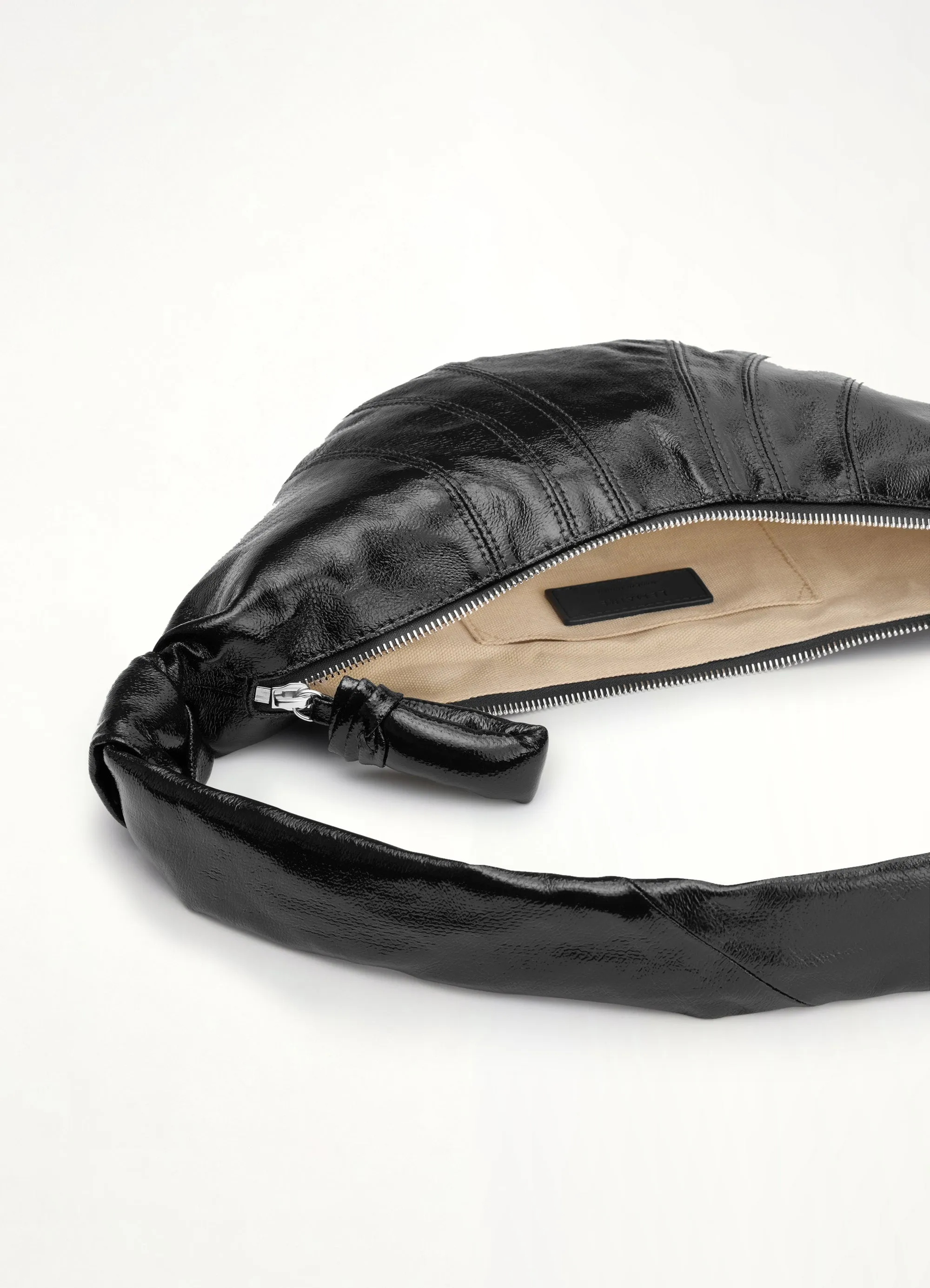 Small Croissant Bag in Black sold by MARAIS product image thumbnail 3