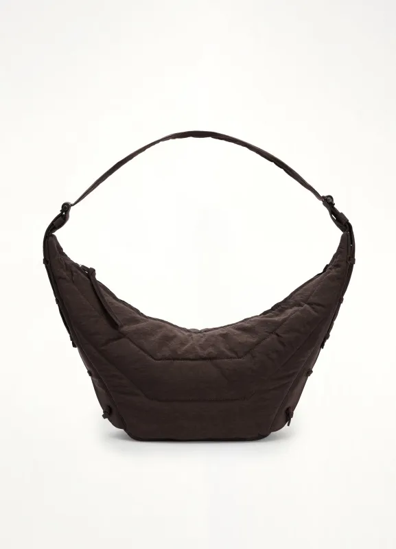 Medium Soft Game Bag in Dark Chocolate sold by MARAIS