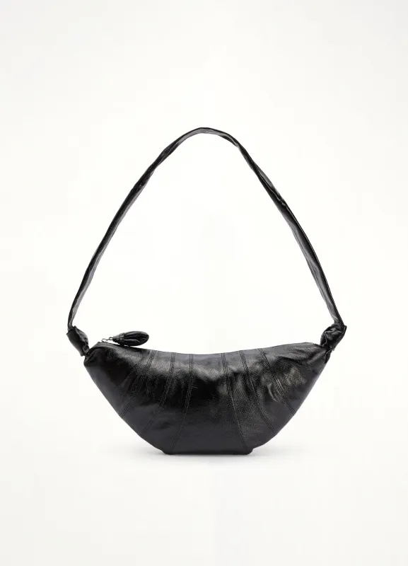 Medium Croissant Bag in Black sold by MARAIS