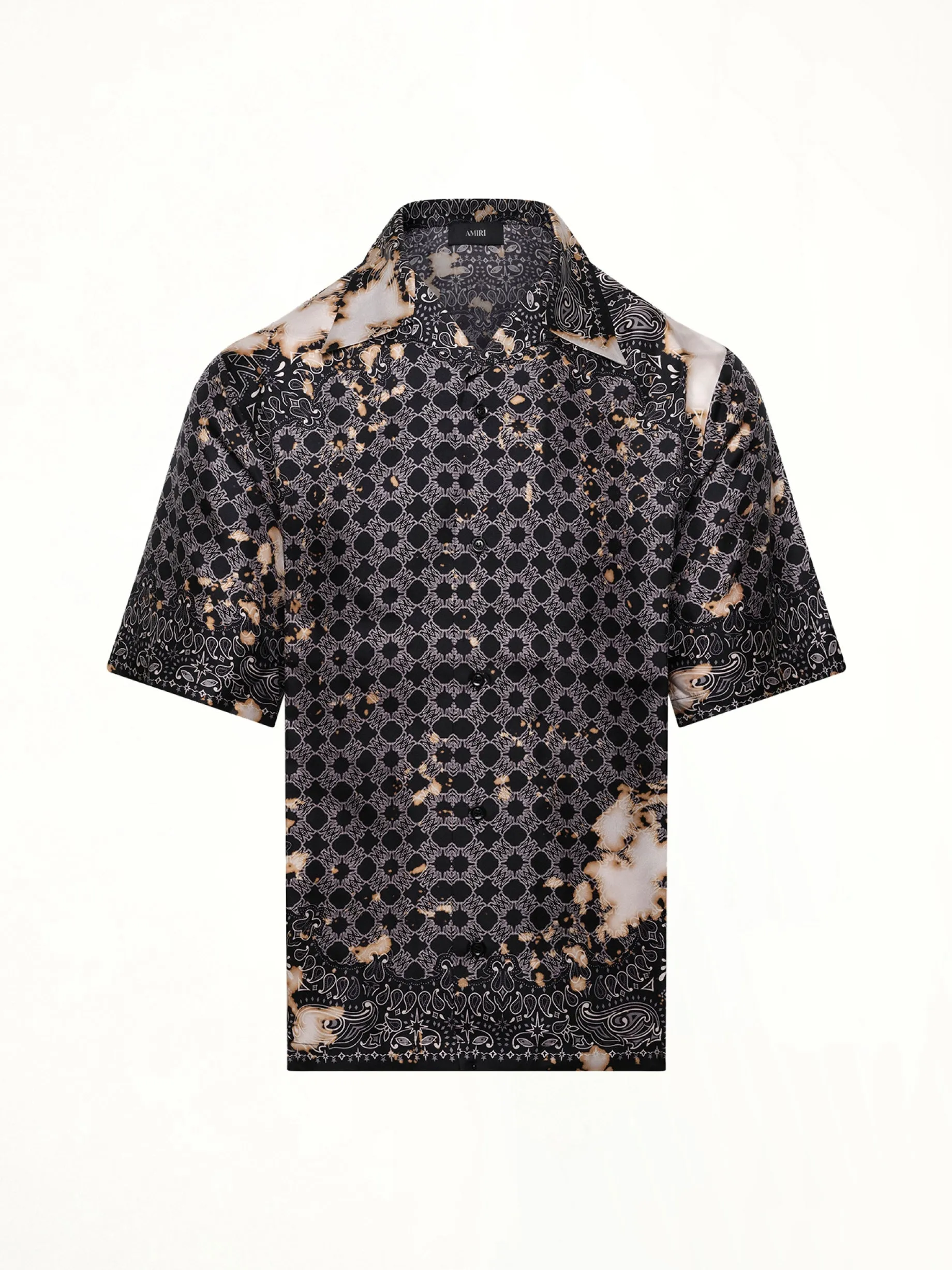 Bleach Bandana Bowling Shirt in Black sold by MARAIS product image thumbnail 2