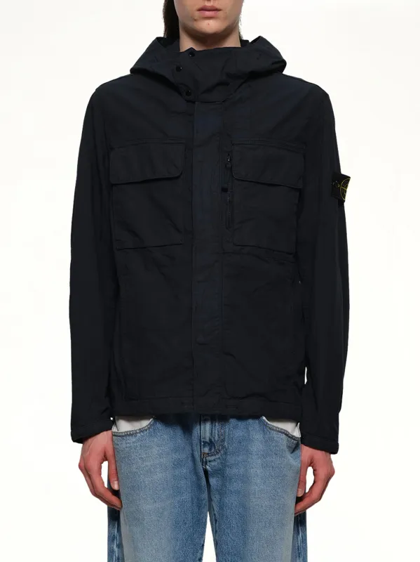 Q10001 Short Parka in Navy Blue sold by MARAIS
