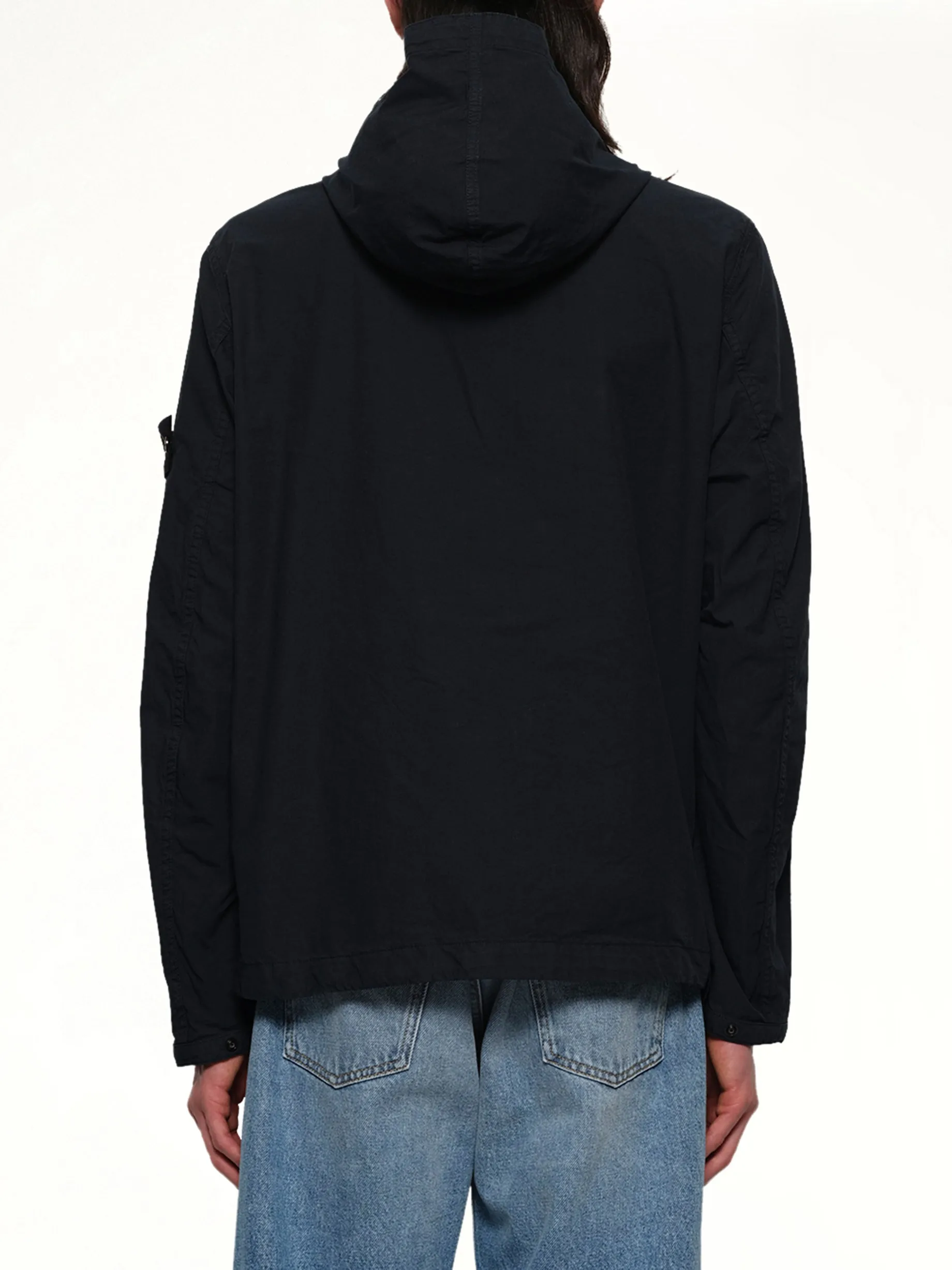 Q10001 Short Parka in Navy Blue sold by MARAIS product image thumbnail 5