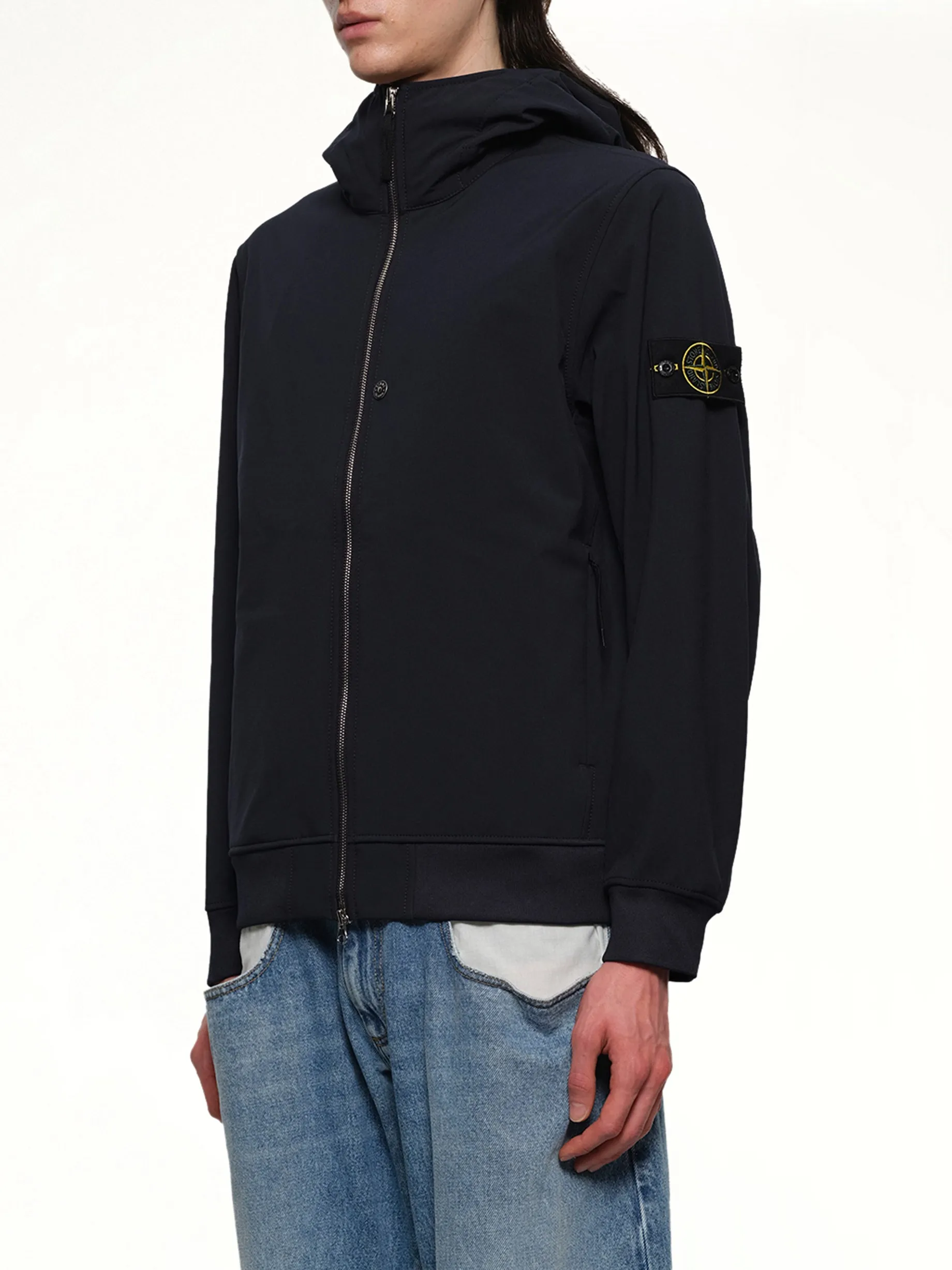 Q10000 Soft Shell Jacket in Navy Blue sold by MARAIS product image thumbnail 3