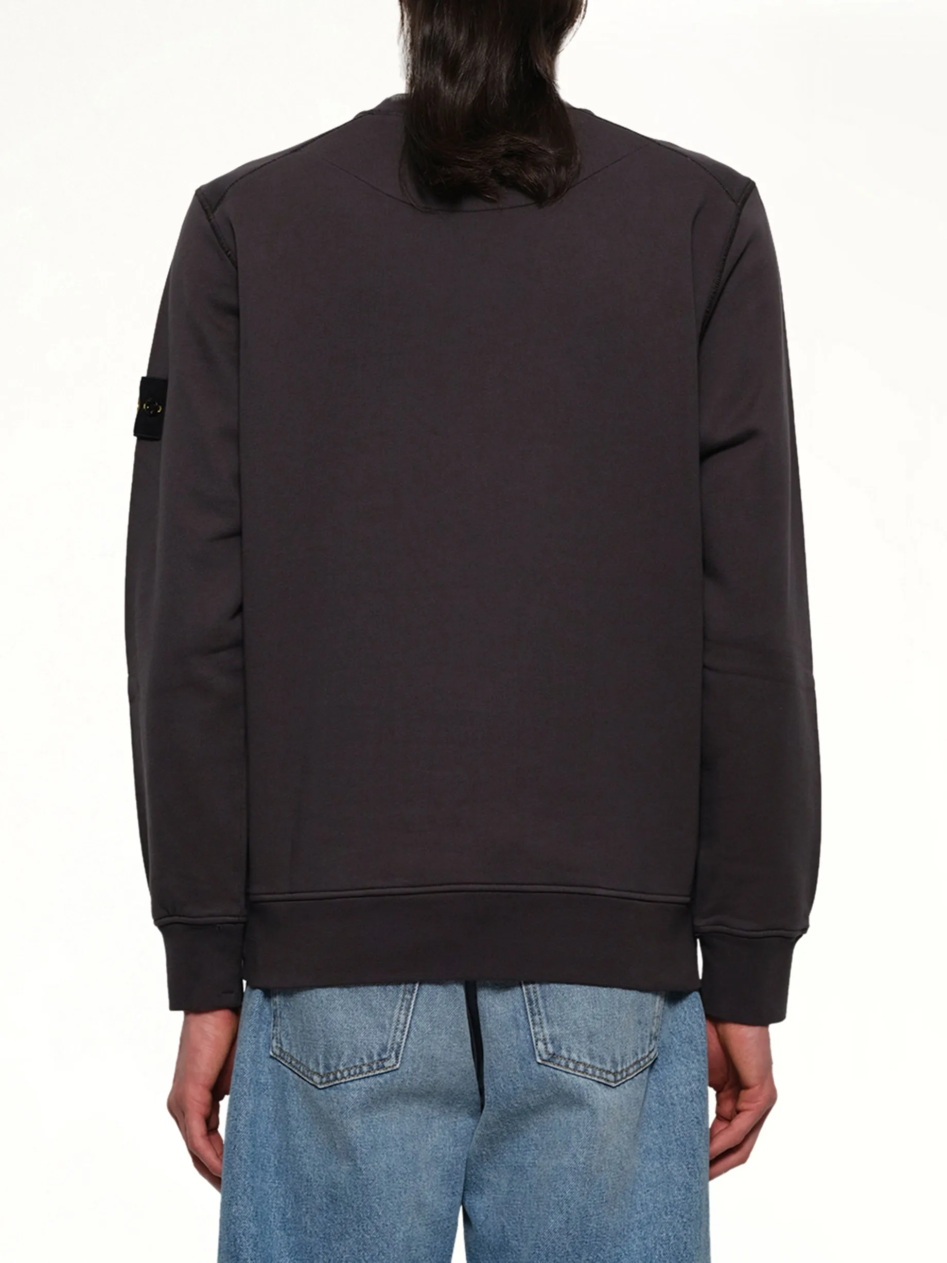 610006 Crewneck Sweatshirt in Lead Grey sold by MARAIS product image thumbnail 5