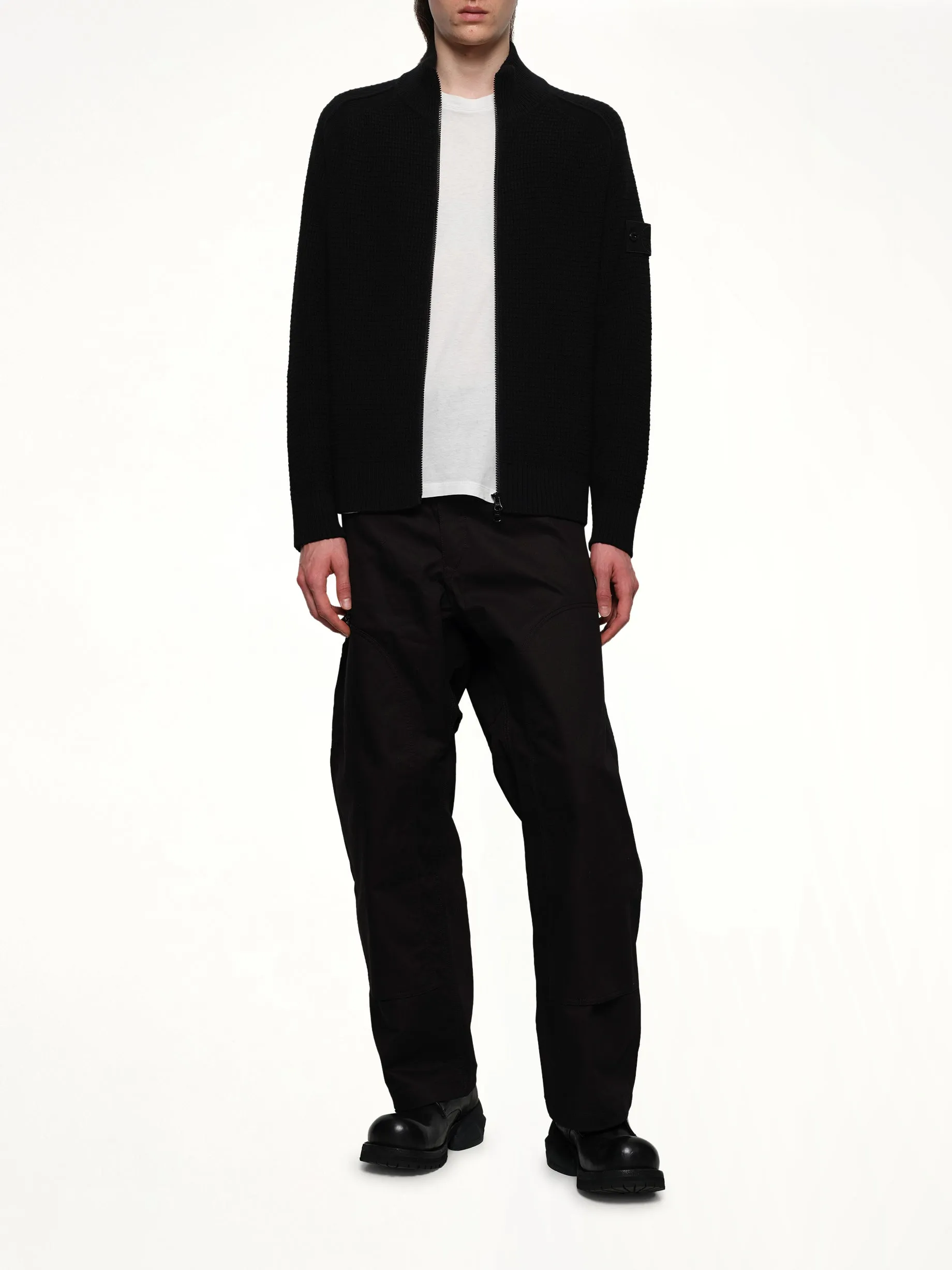 510008 Knit Cardigan in Black sold by MARAIS product image thumbnail 4