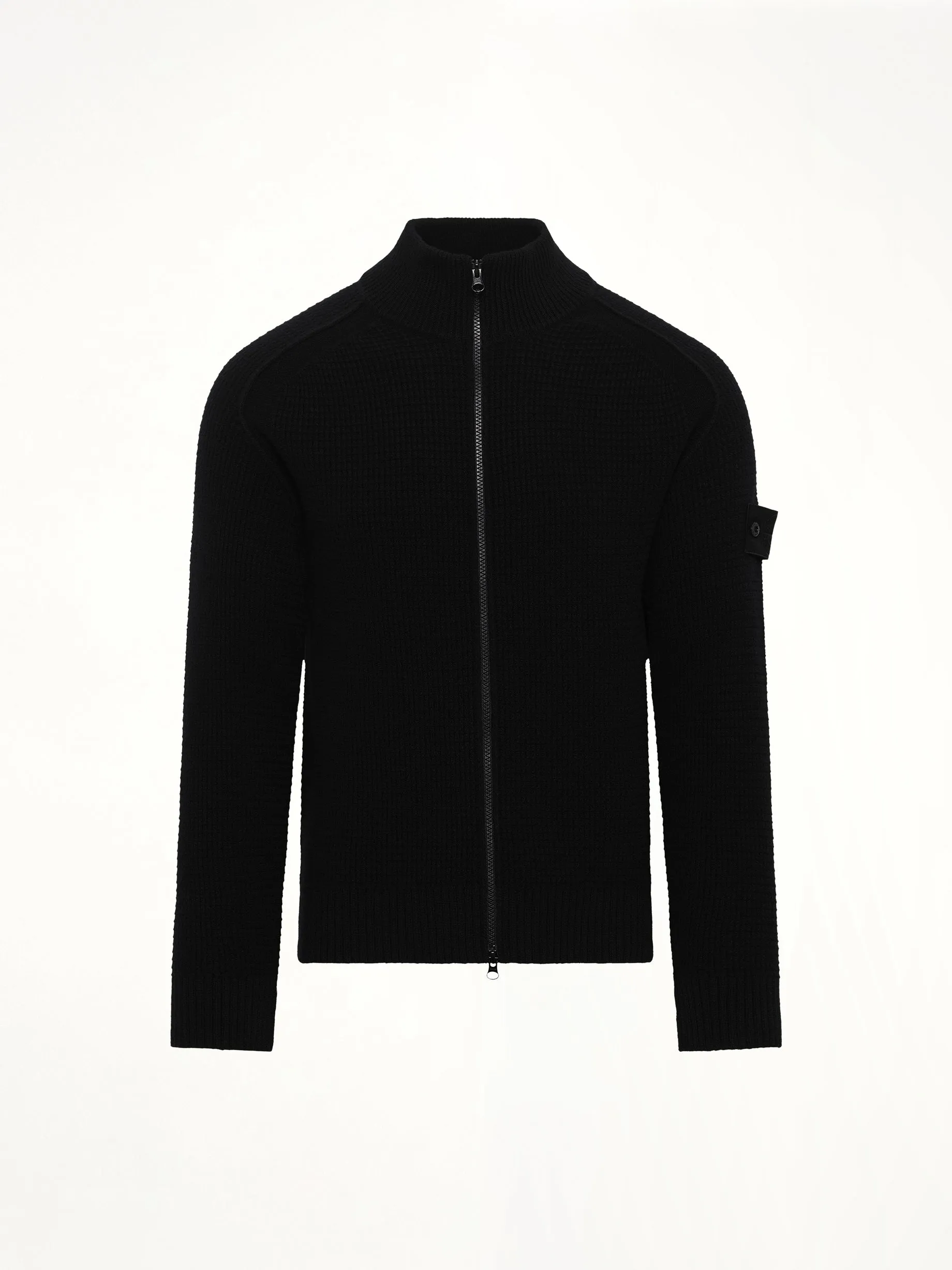 510008 Knit Cardigan in Black sold by MARAIS product image thumbnail 2