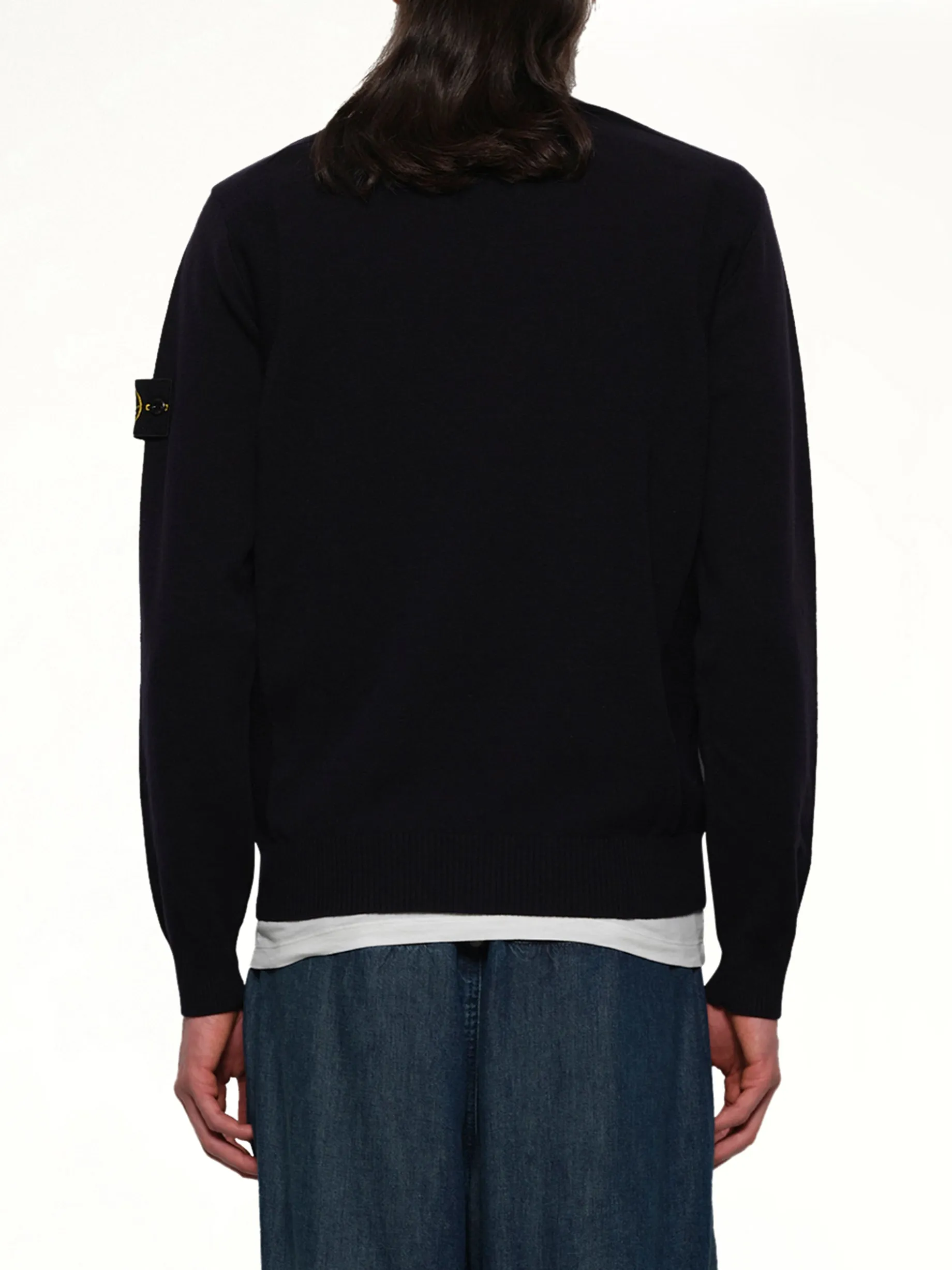 510000 Crewneck Sweatshirt in Navy Blue sold by MARAIS product image thumbnail 5