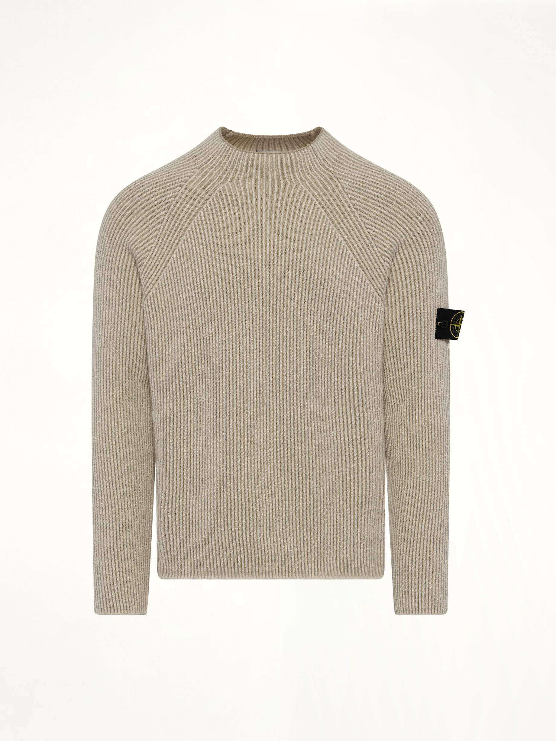 510002 Wool Crew Neck Sweater in Ivory sold by MARAIS product image thumbnail 2