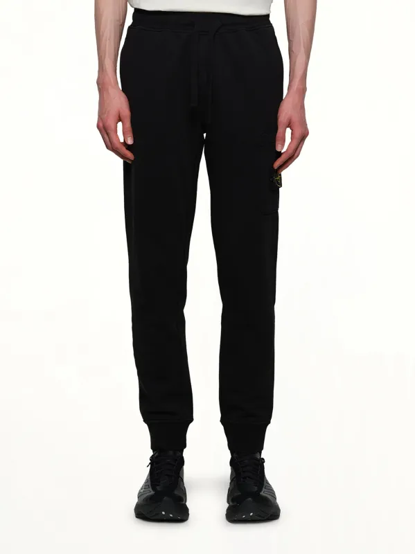 620001 Cotton Fleece Sweatpants in Black sold by MARAIS