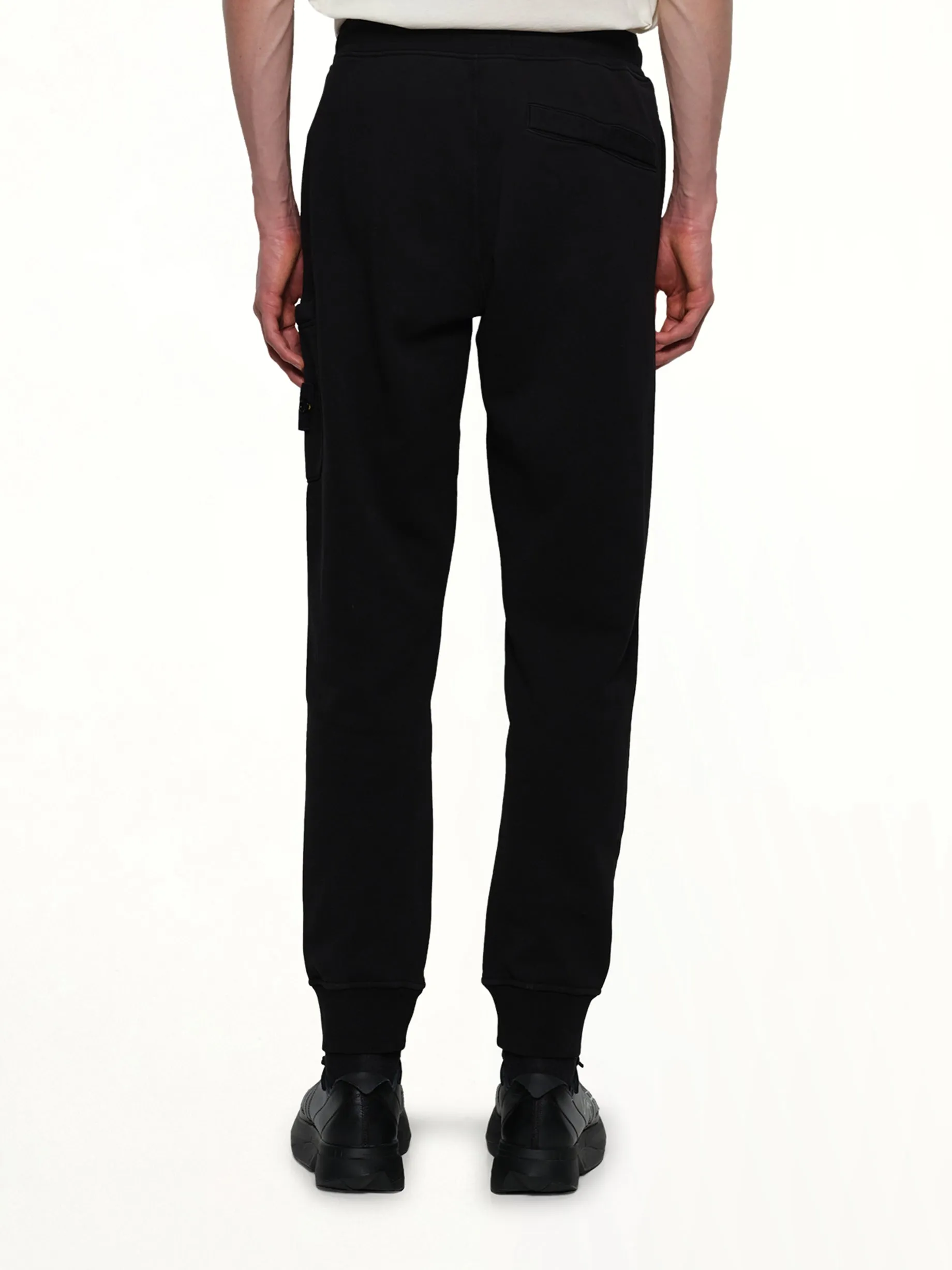 620001 Cotton Fleece Sweatpants in Black sold by MARAIS product image thumbnail 5