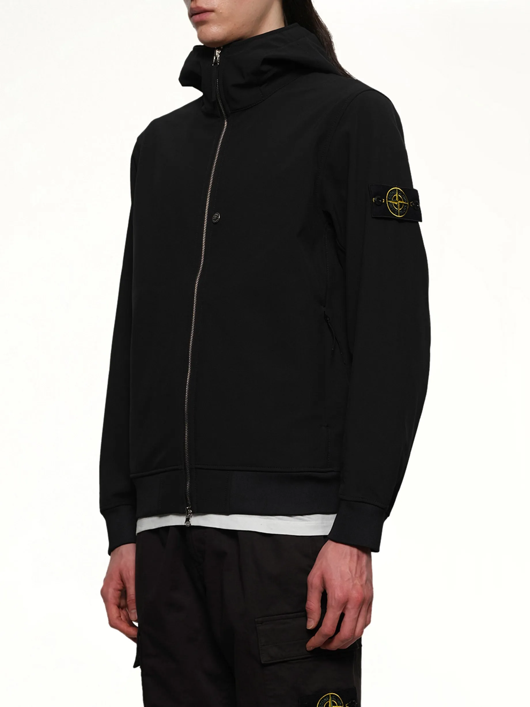 Q10000 Light Outerwear Jacket in Black sold by MARAIS product image thumbnail 3