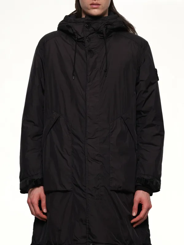 710000 Long Parka in Black sold by MARAIS