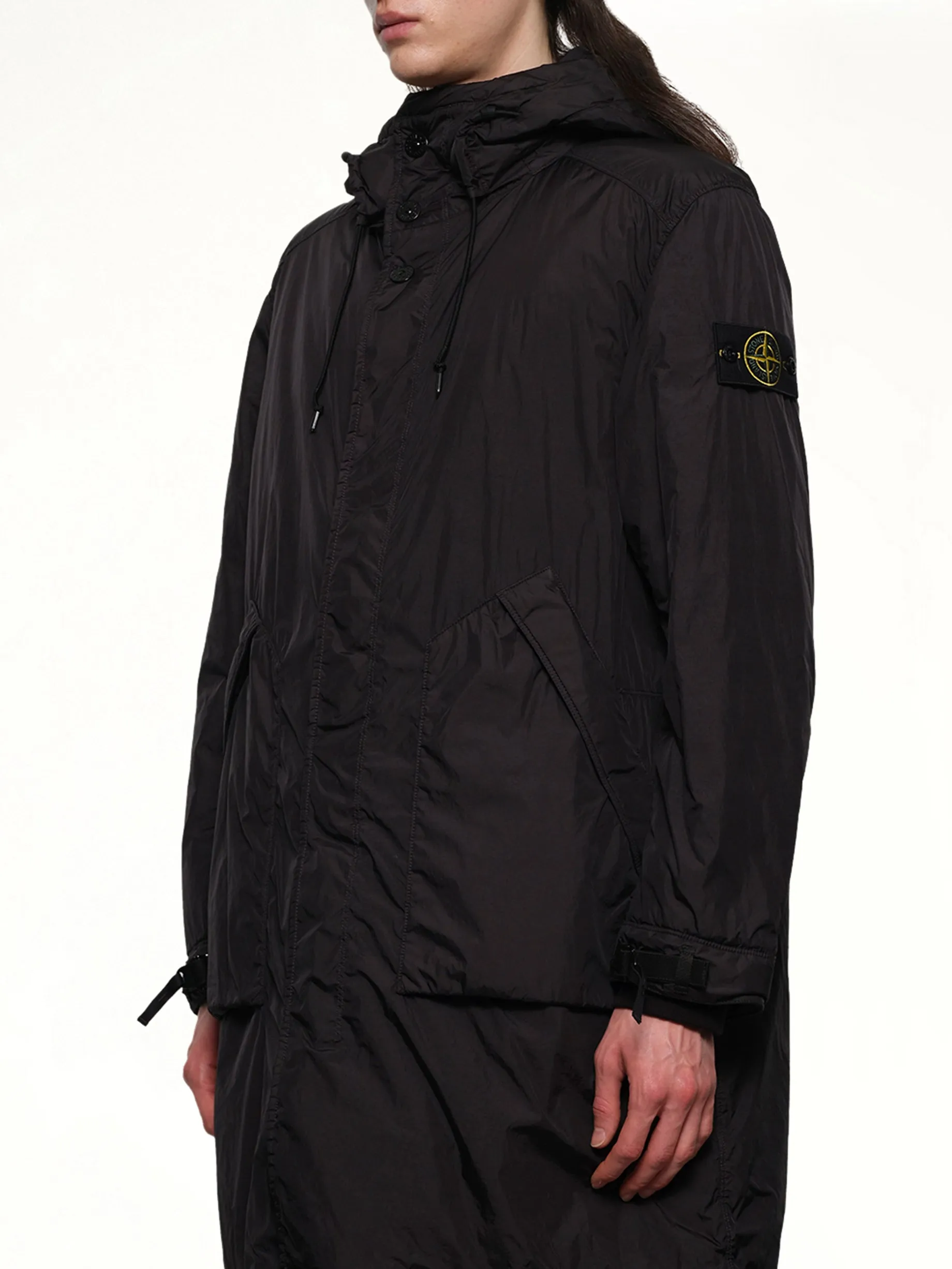 710000 Long Parka in Black sold by MARAIS product image thumbnail 3
