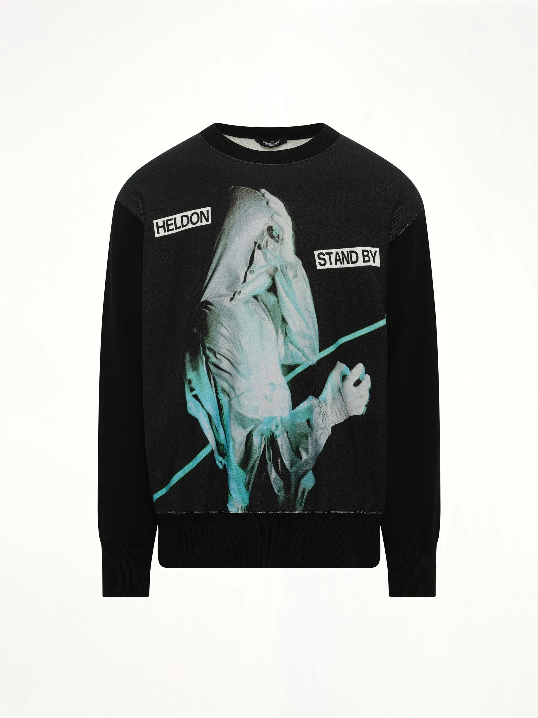 Heldon Stand By L/S T-Shirt in Black sold by MARAIS product image thumbnail 2